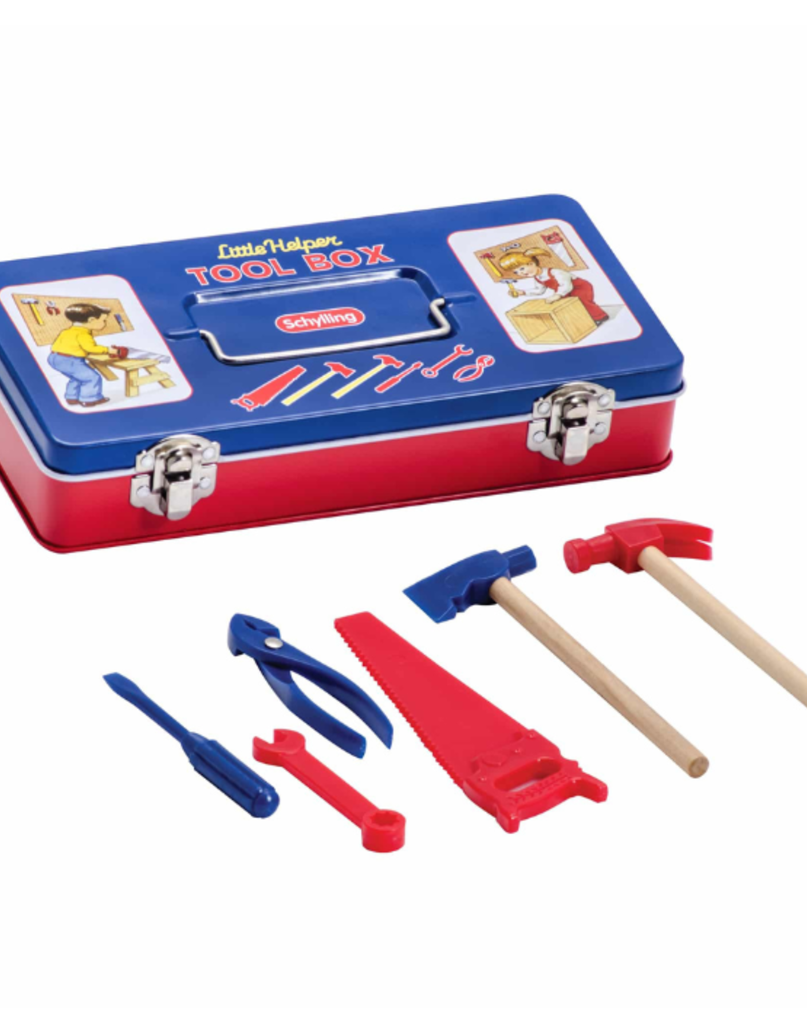 Schylling Schylling - Tin Tool Box With Tools