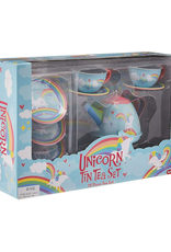 Schylling Schylling - Unicorn Tin Tea Set
