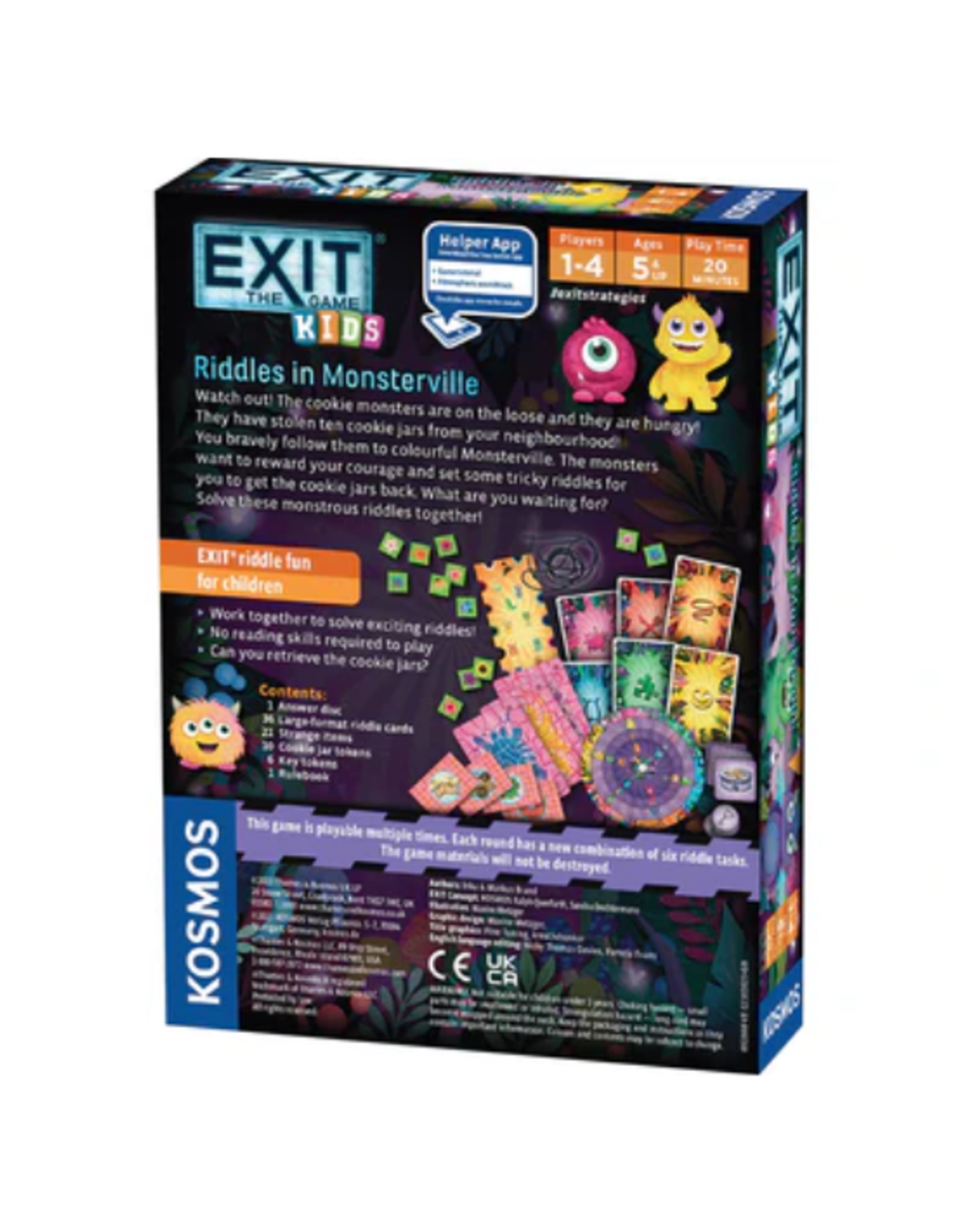 Thames & Kosmos Exit the Game - Kids - Riddles in Monsterville
