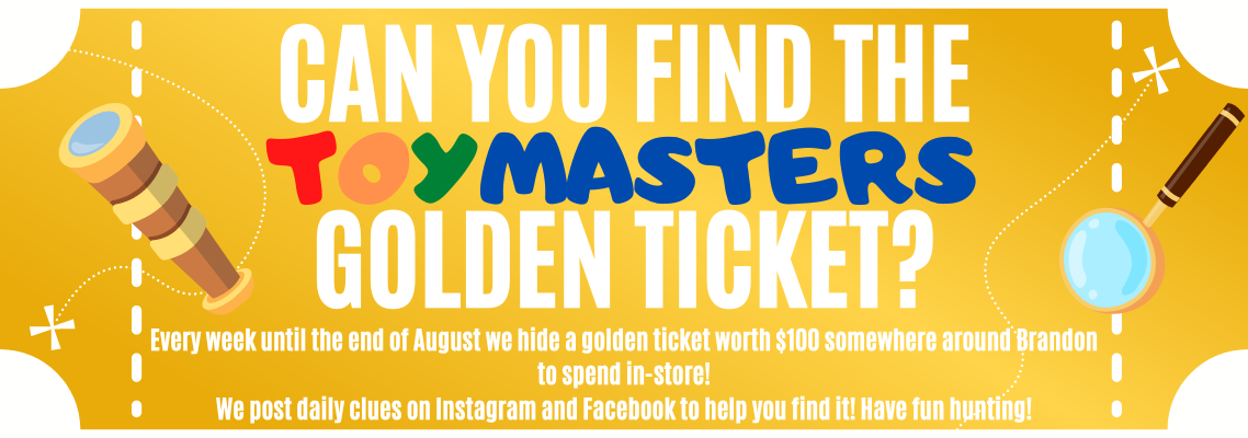 Toymasters Golden Ticket 