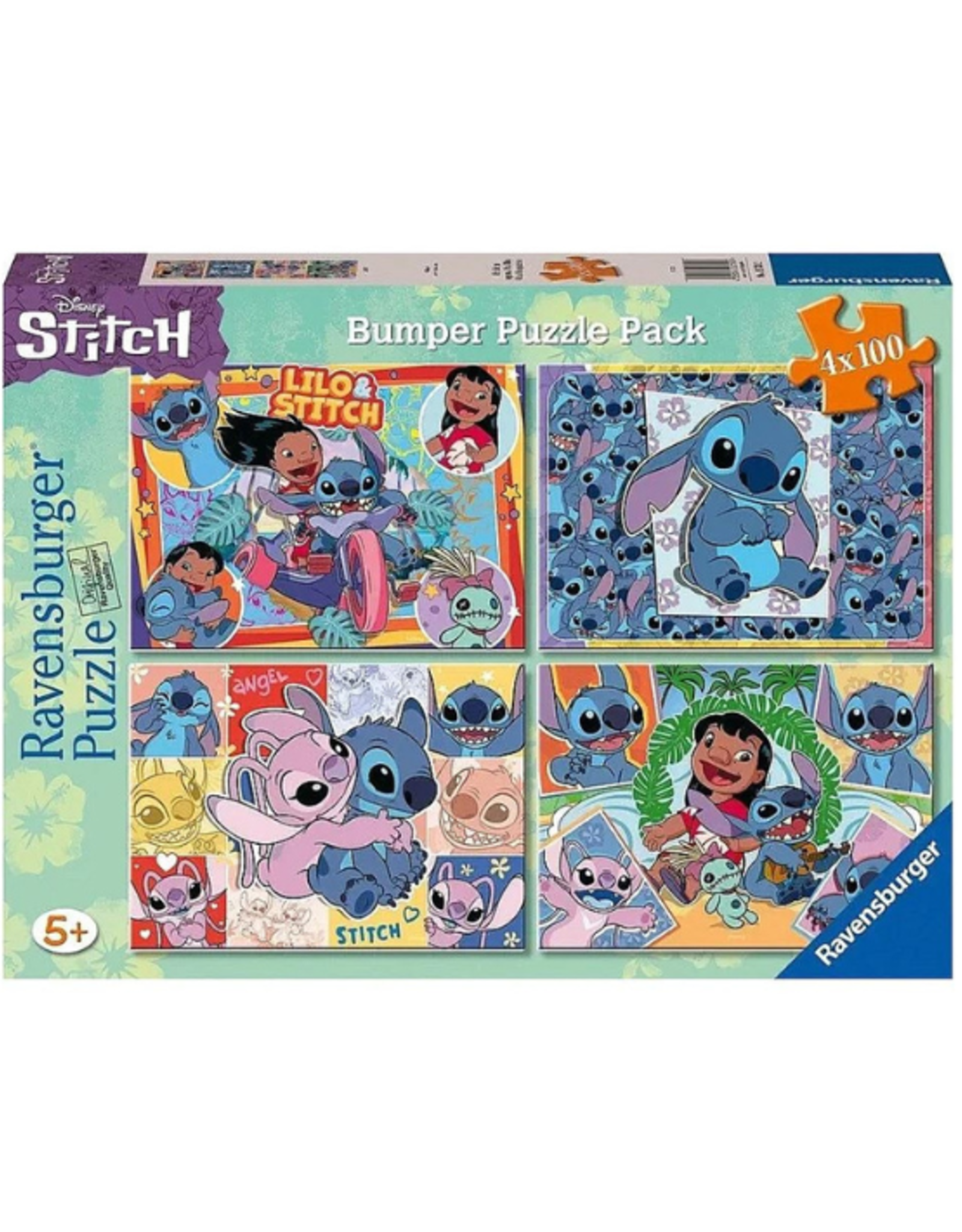 Ravensburger Ravensburger - 5+ - 4x100 - Stitch