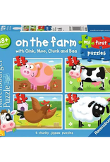 Ravensburger Ravensburger - My First Puzzle - 2, 3, 4, 5, pcs - On the Farm