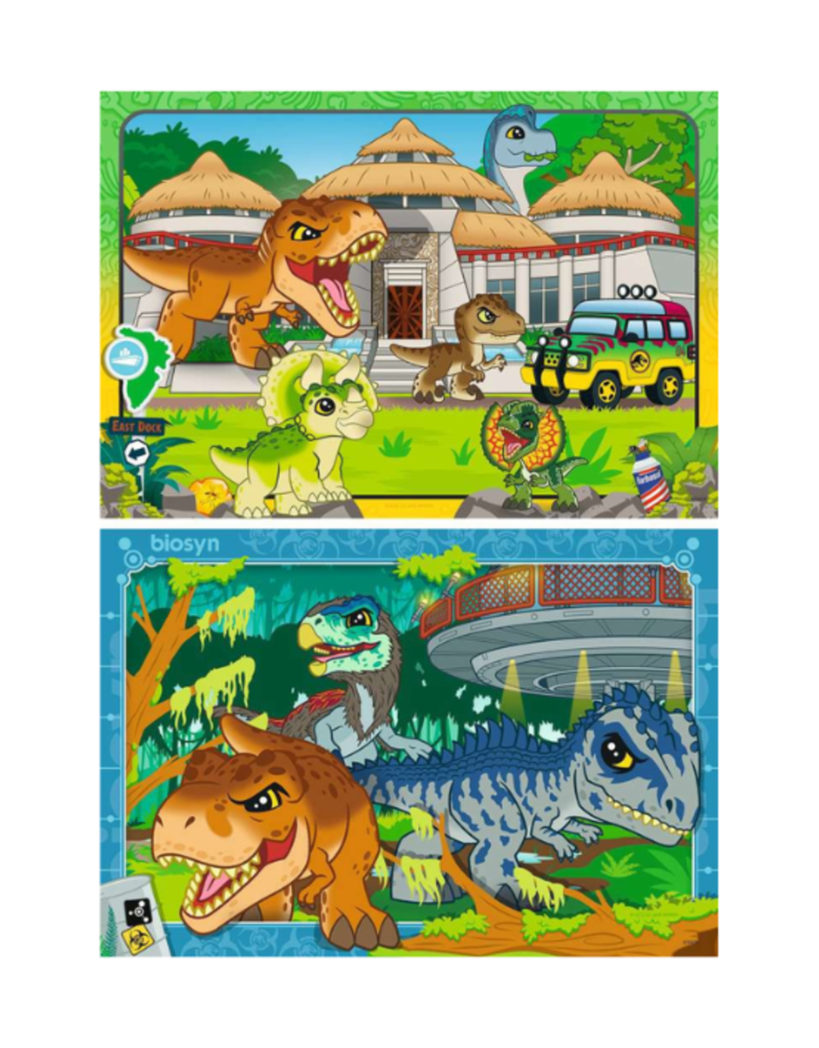 Ravensburger Ravensburger - 4+ - 2x24 - Livin' the Wild Life!