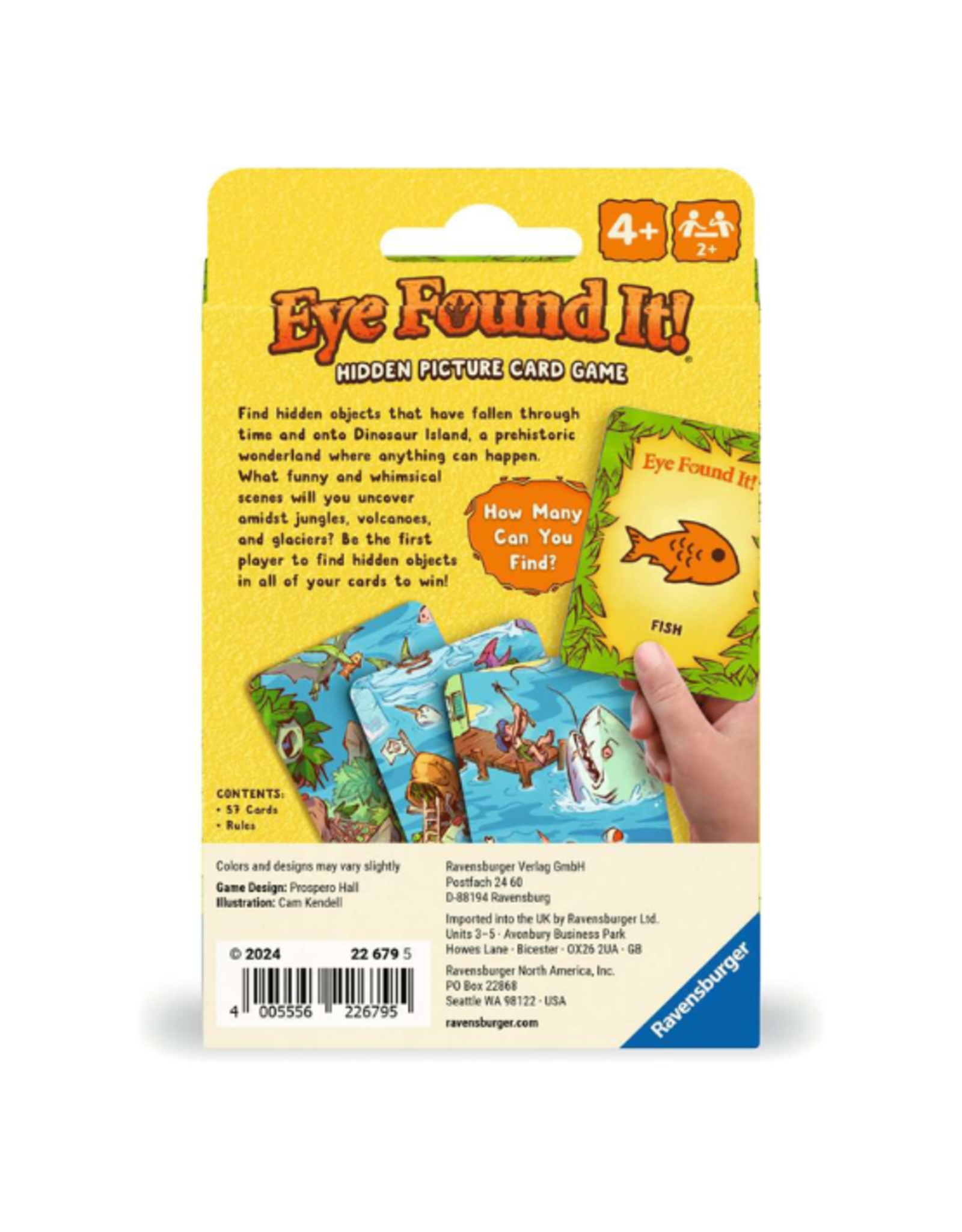 Ravensburger Ravensburger - Eye Found It! World of Dinosaur Card Game