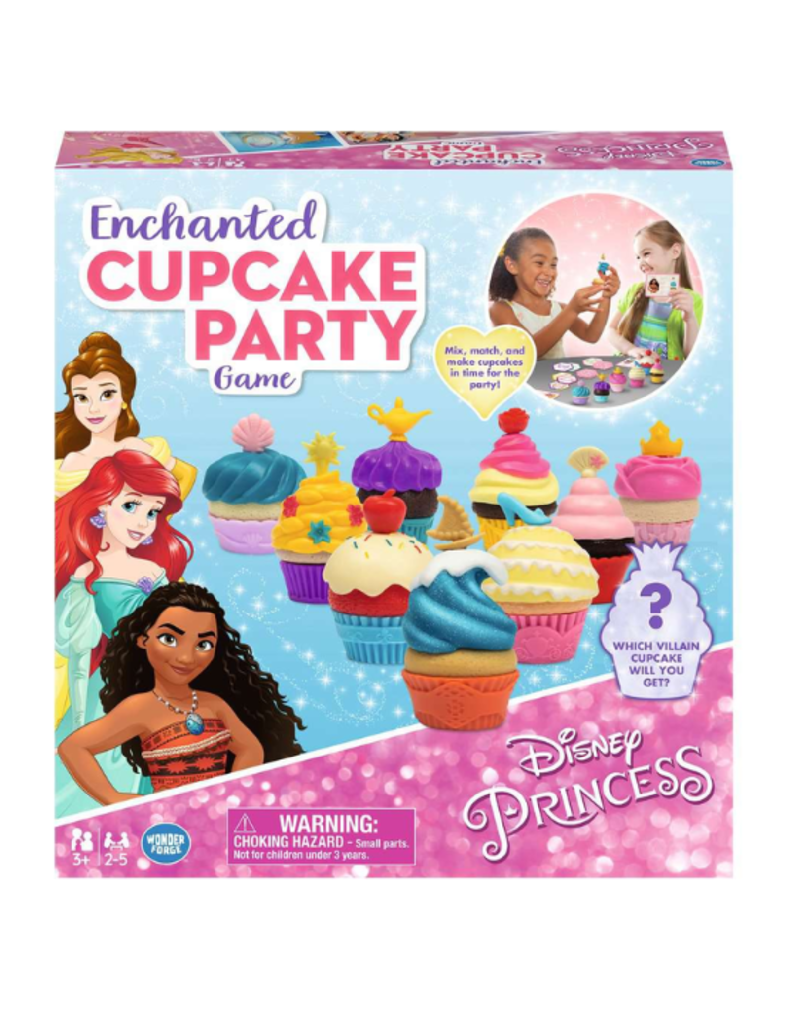 Wonder Forge Wonder Forge - Disney Princess Enchanted Cupcake Party Game