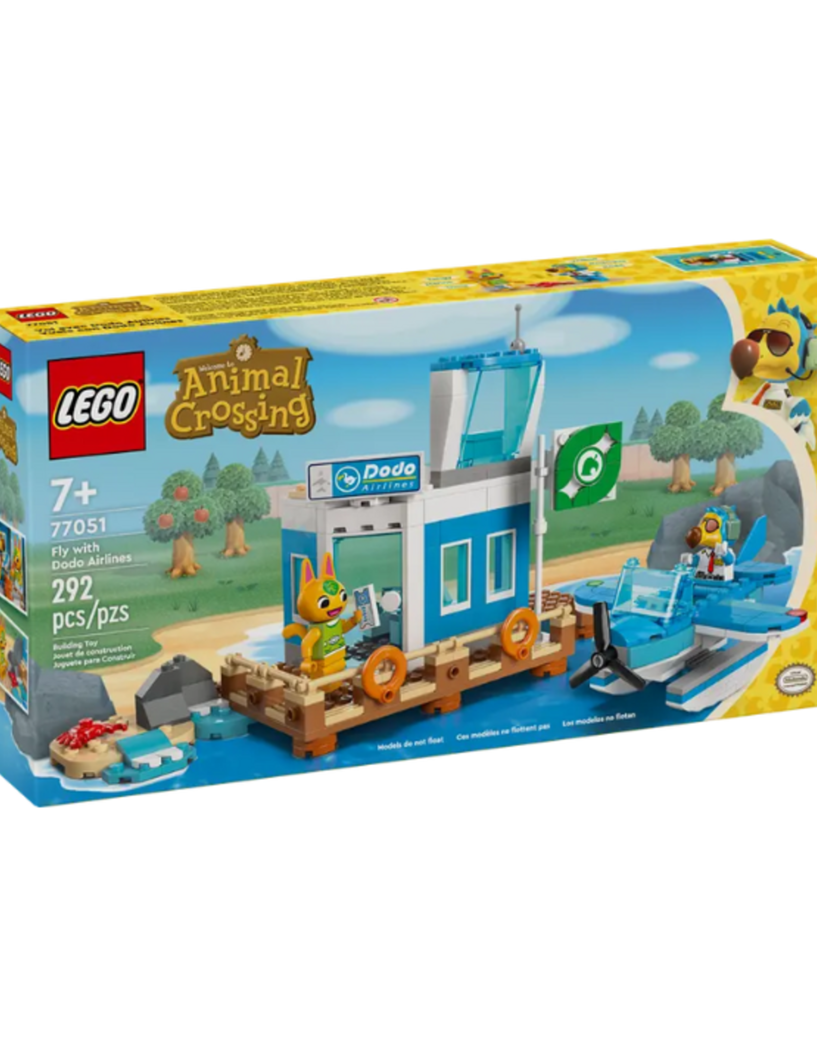 Lego Lego - Animal Crossing - 77051 - Fly with Dodo Airlines