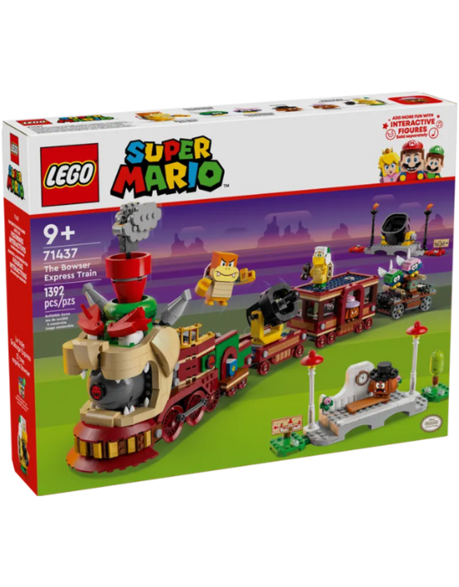 Lego Super Mario 71437 The Bowser Express Train ToymastersMB Westmans Local Toy Store