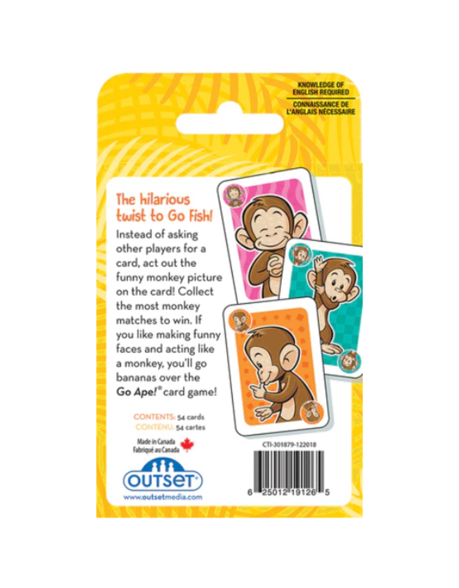 Outset Media Outset - Go Ape! Card Game