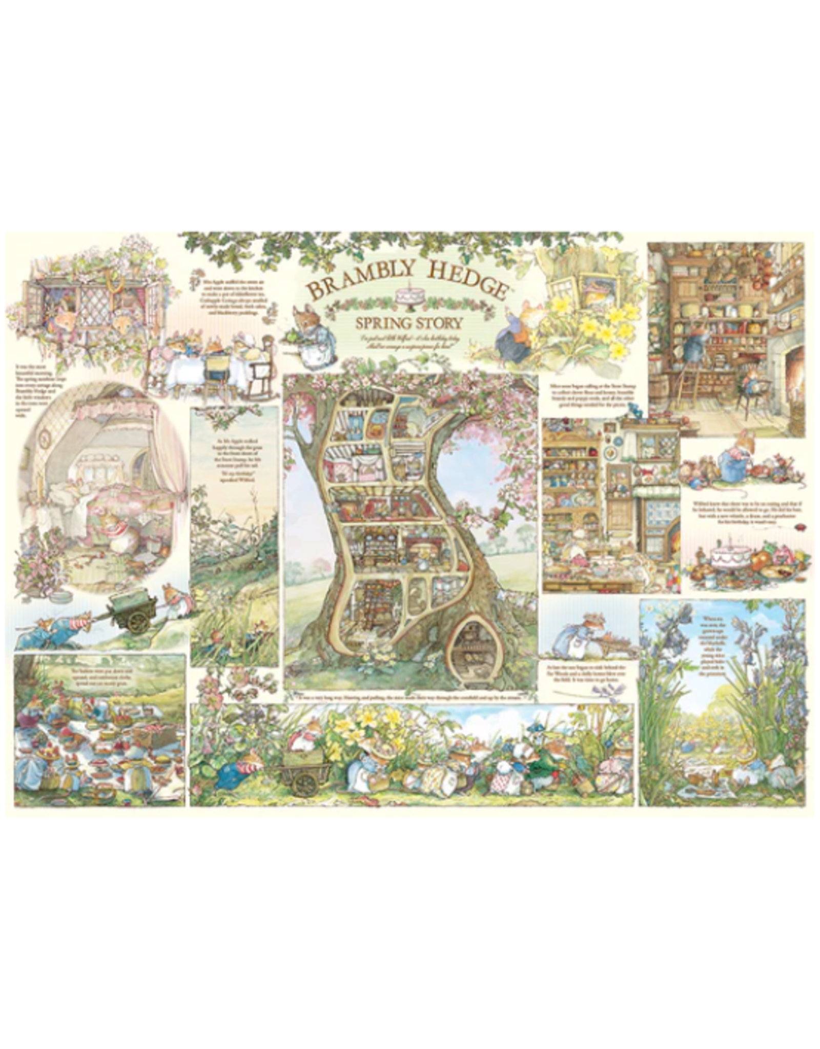 Cobble Hill Cobble Hill - 1000pcs - Brambly Hedge Spring Story