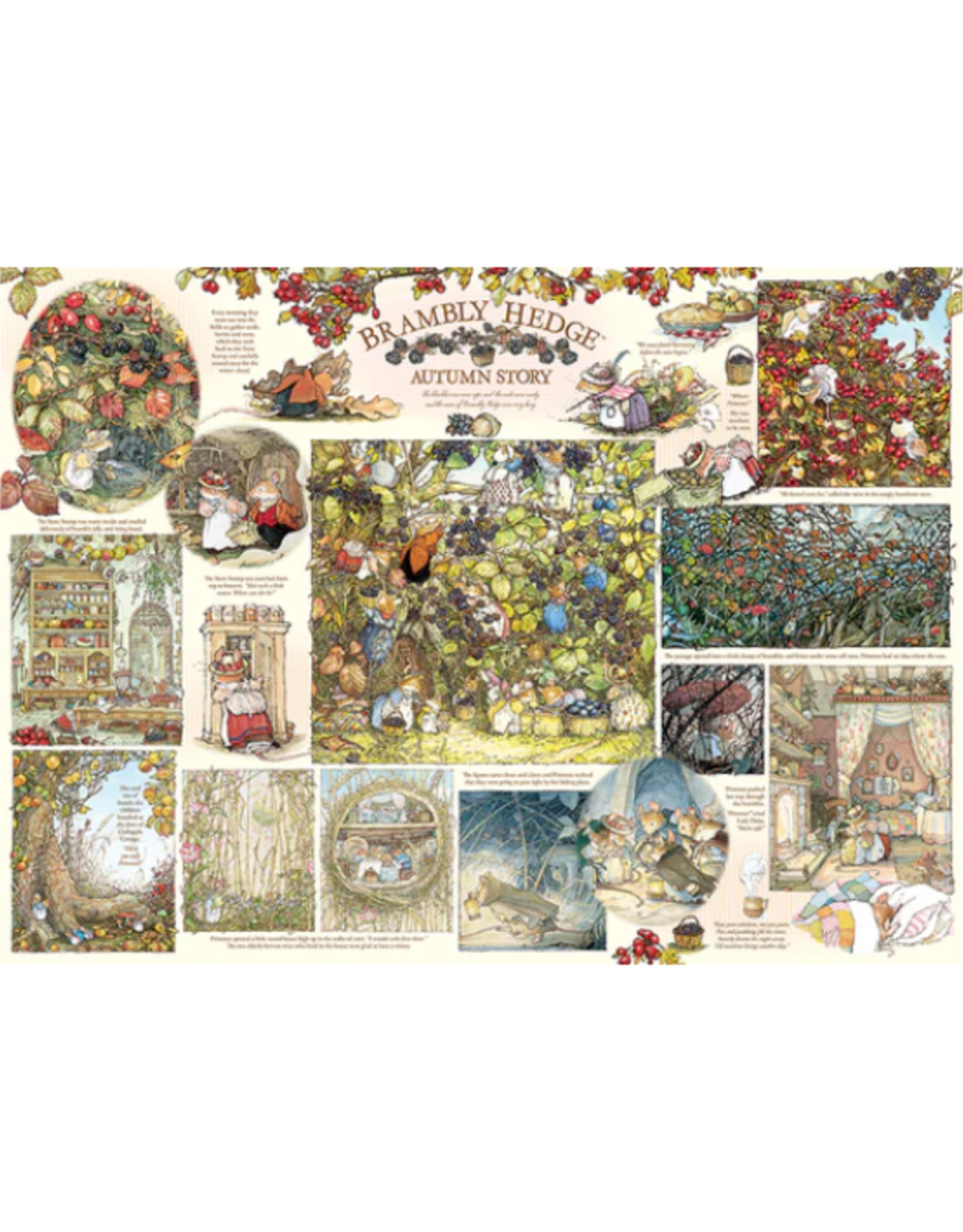 Cobble Hill Cobble Hill - 1000pcs - Brambly Hedge Autumn Story