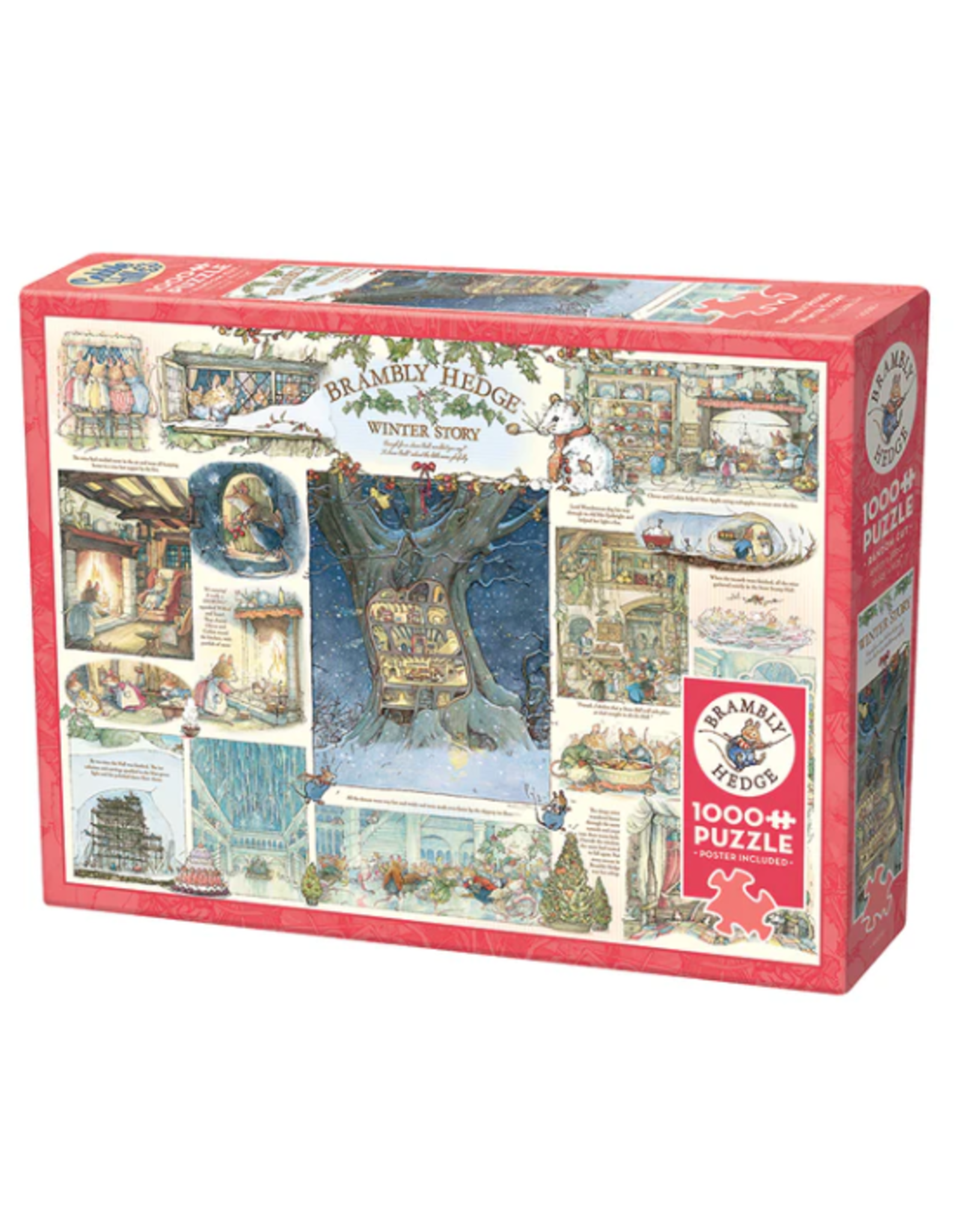 Cobble Hill Cobble Hill - 1000pcs - Brambly Hedge Winter Story