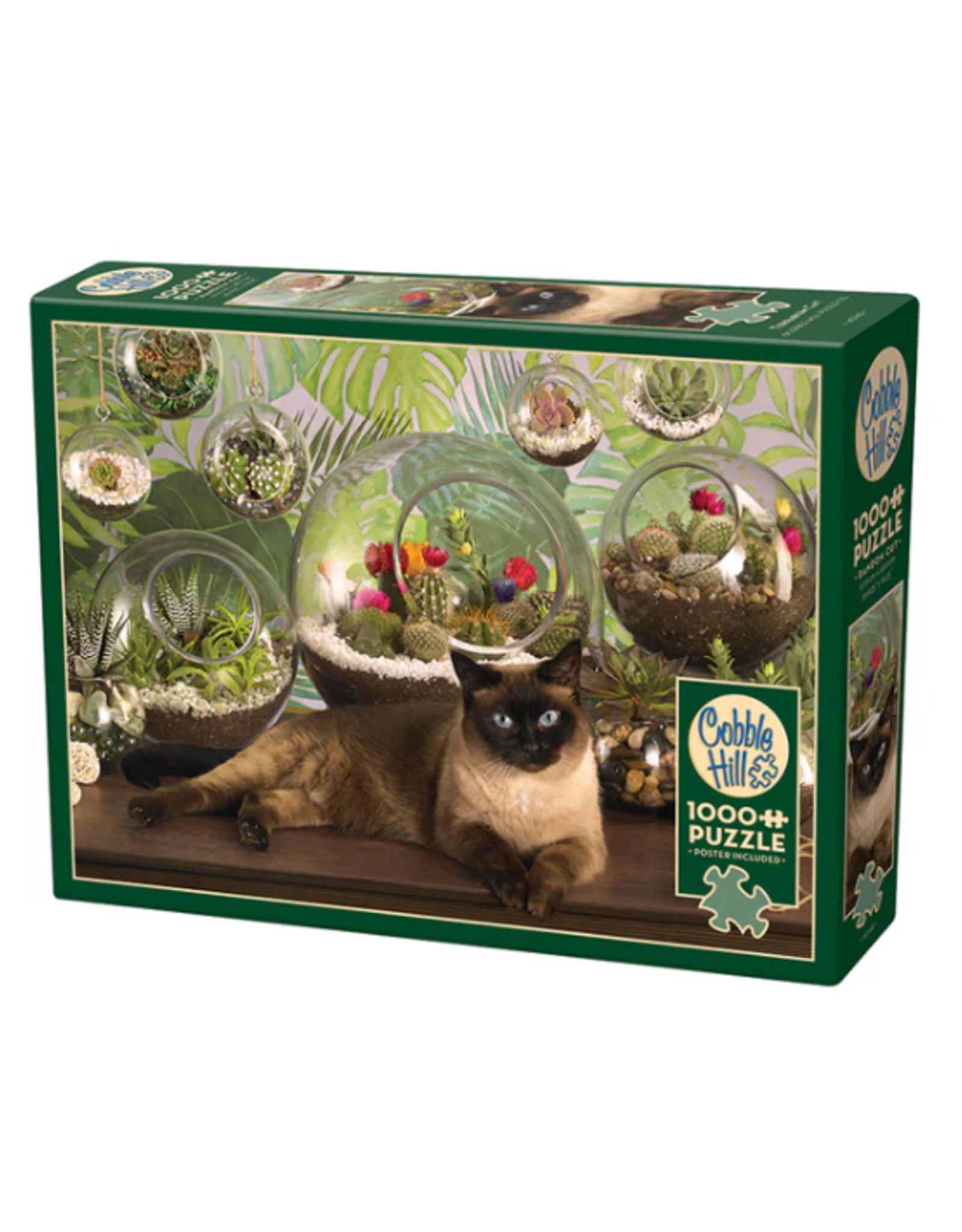 Cobble Hill Cobble Hill - 1000pc - Terrarium Cat