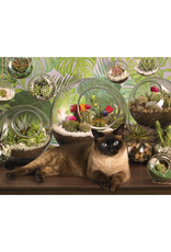 Cobble Hill Cobble Hill - 1000pc - Terrarium Cat