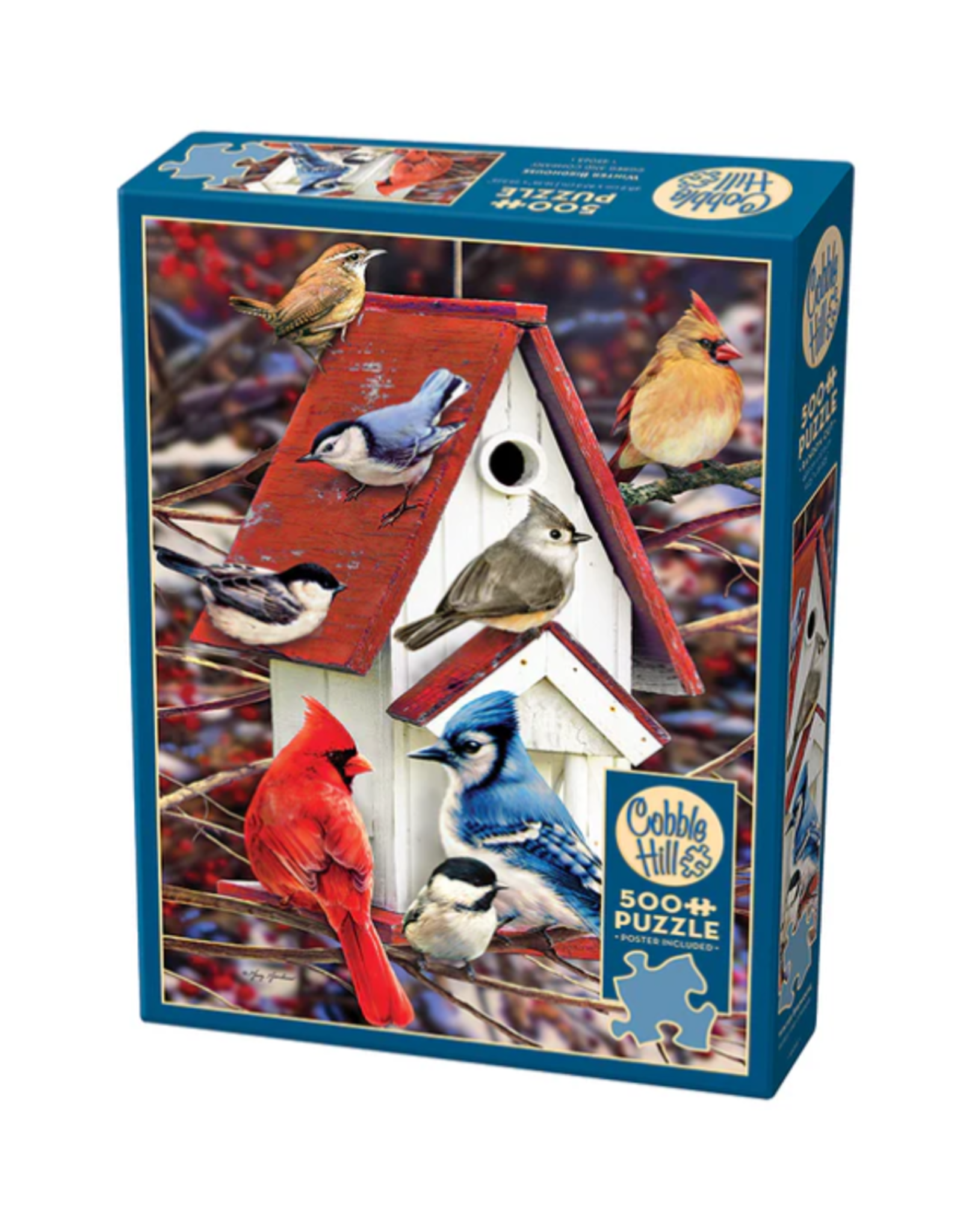 Cobble Hill Cobble Hill - 500pcs - Winter Birdhouse