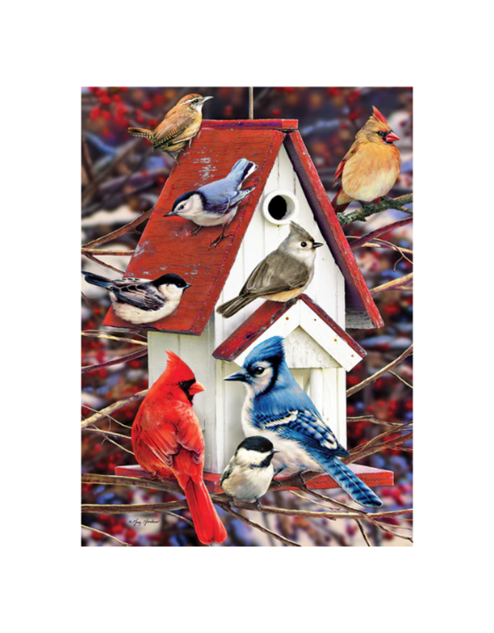 Cobble Hill Cobble Hill - 500pcs - Winter Birdhouse