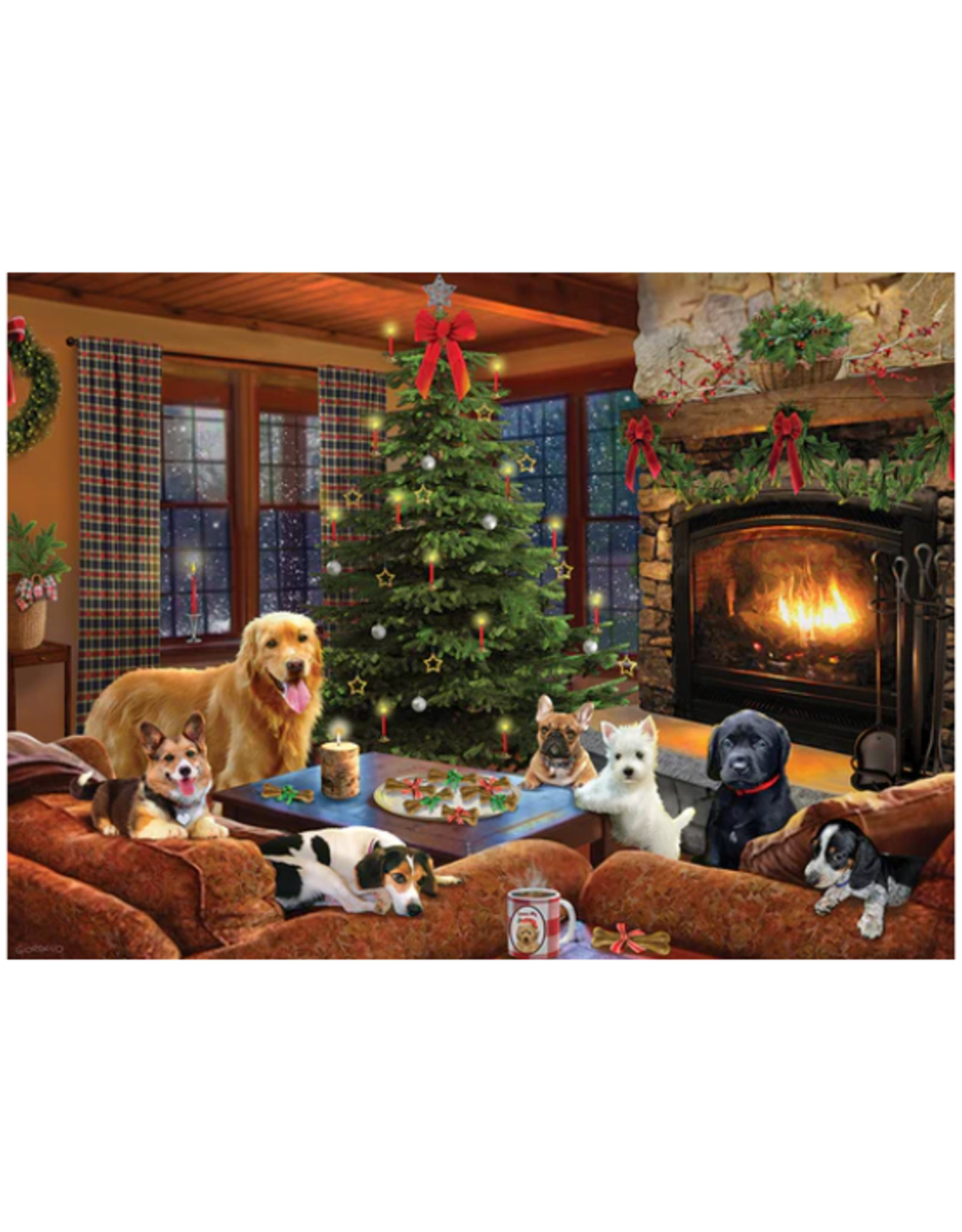 Cobble Hill Cobble Hill - 500pcs - Furry Festivities