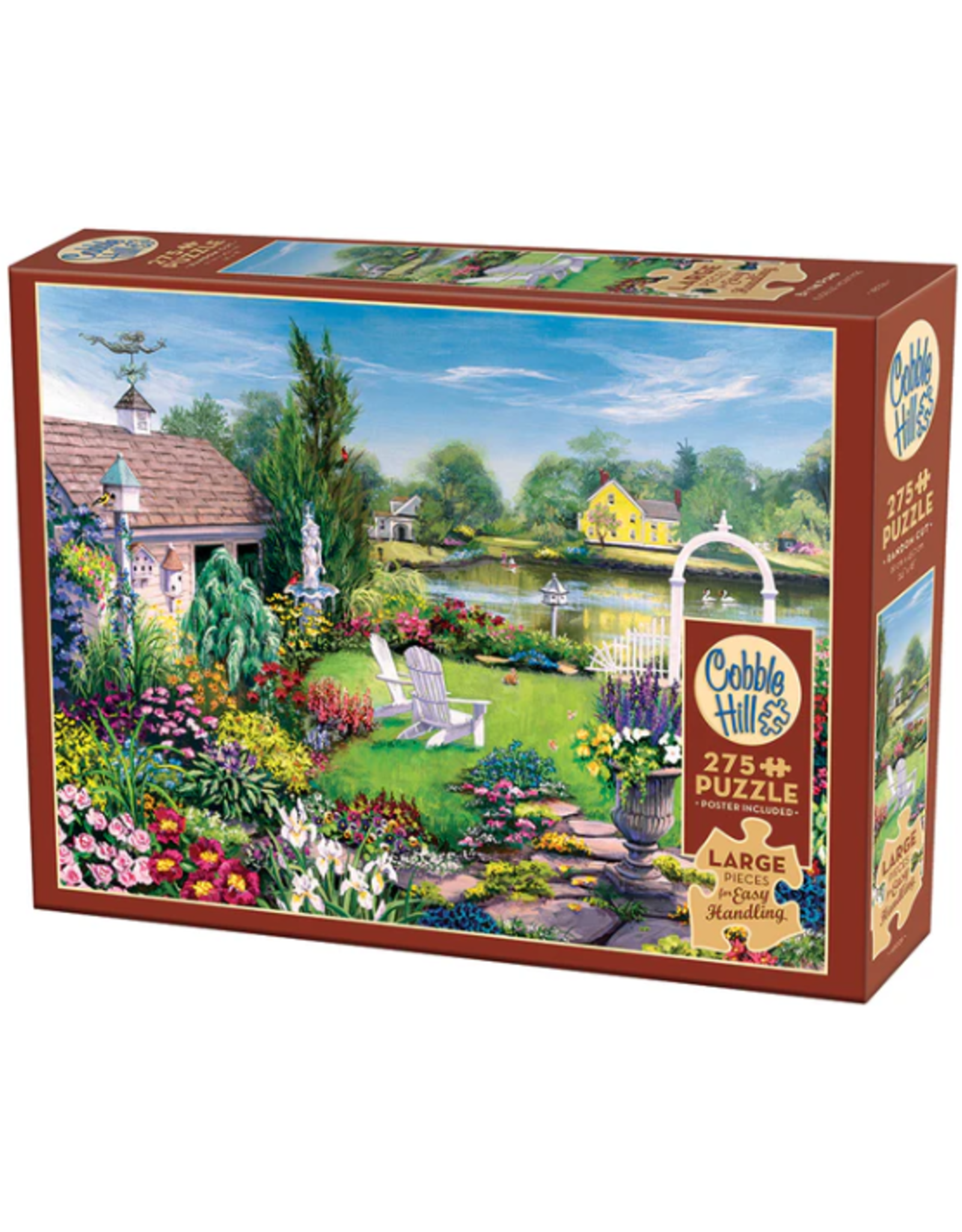 Cobble Hill Cobble Hill - 275pcs - Easy Handling - By the Pond