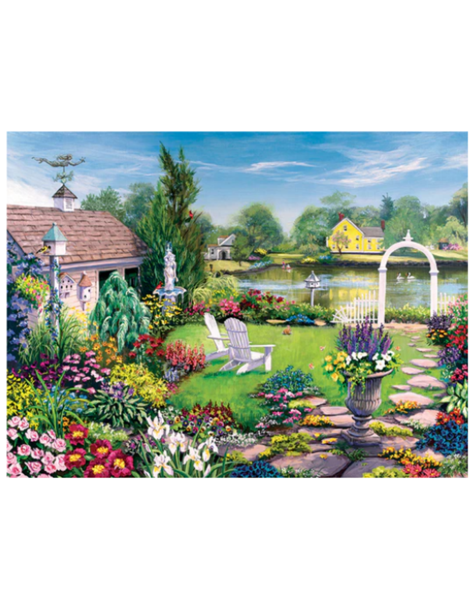 Cobble Hill Cobble Hill - 275pcs - Easy Handling - By the Pond
