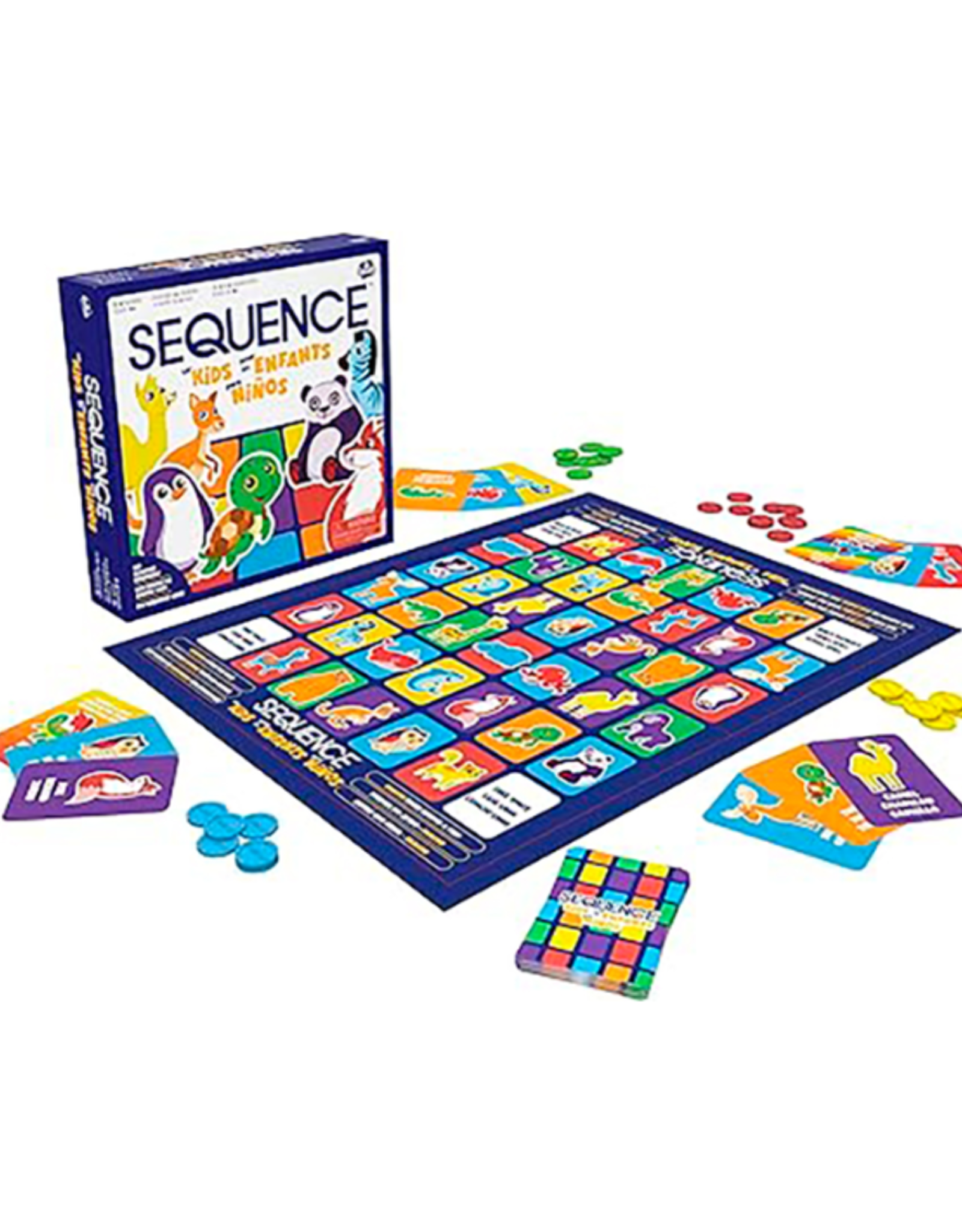 Goliath - SEQUENCE Junior, Gioco Da Tavolo Per Bambini Dai 3 Anni, Prima Versione Del Gioco Di Strategia