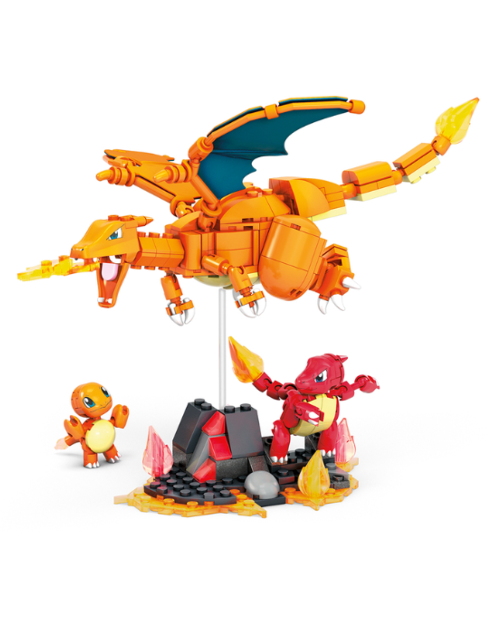 Mega Construx Mega Construx - Pokémon Charmander Evolution Set