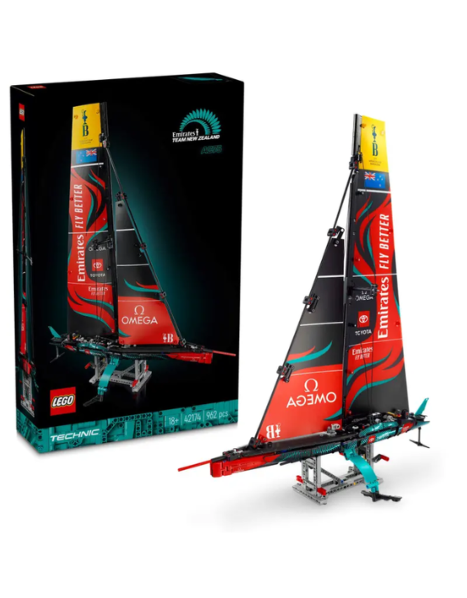 Lego Lego - Technic - 42174 - Emirates Team New Zealand AC75 Yacht