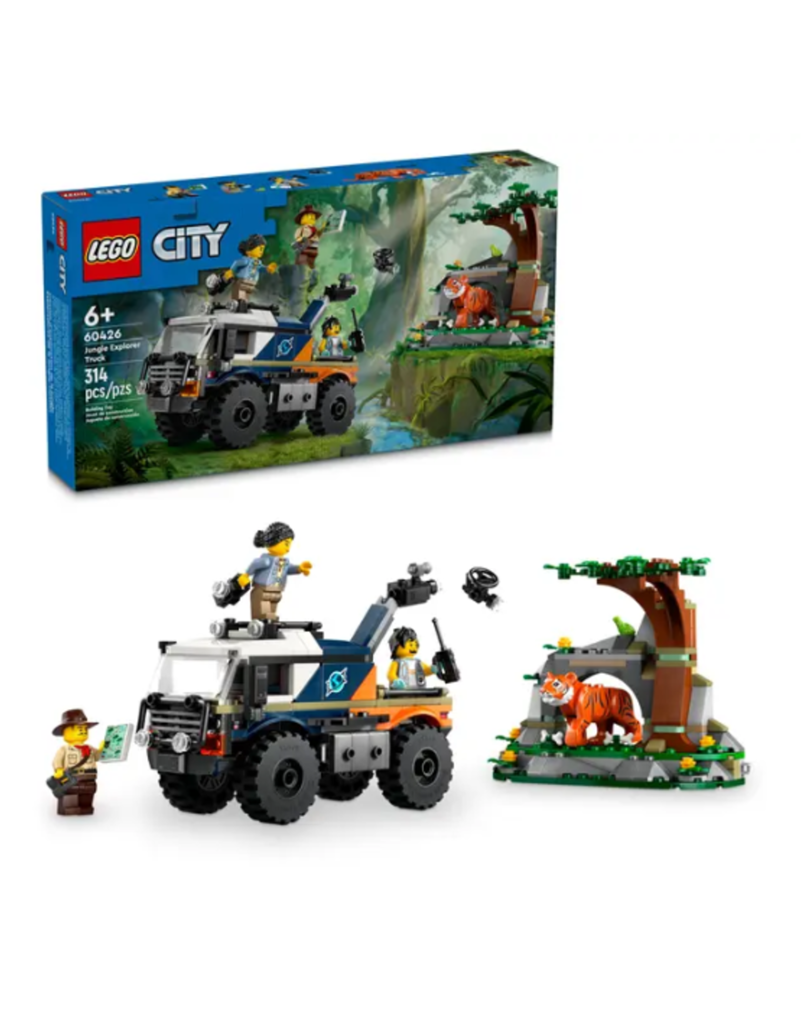 Lego Lego - City - 60426 - Jungle Explorer Off-Road Truck