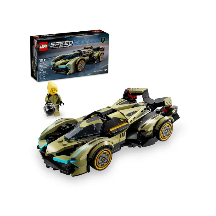 Lego Speed Champions 76923 Lamborghini Lambo V12 Vision GT Super Car ToymastersMB Westmans Local Toy Store