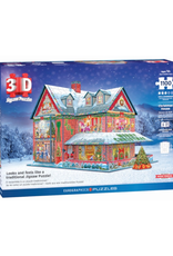 Eurographics Eurographics - 1100pcs - Christmas House 3D Puzzle