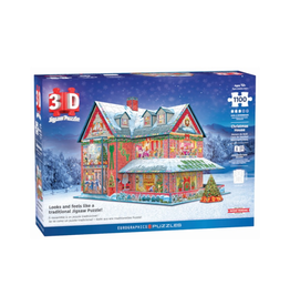 Eurographics Christmas House 3D Puzzle (1100pcs)