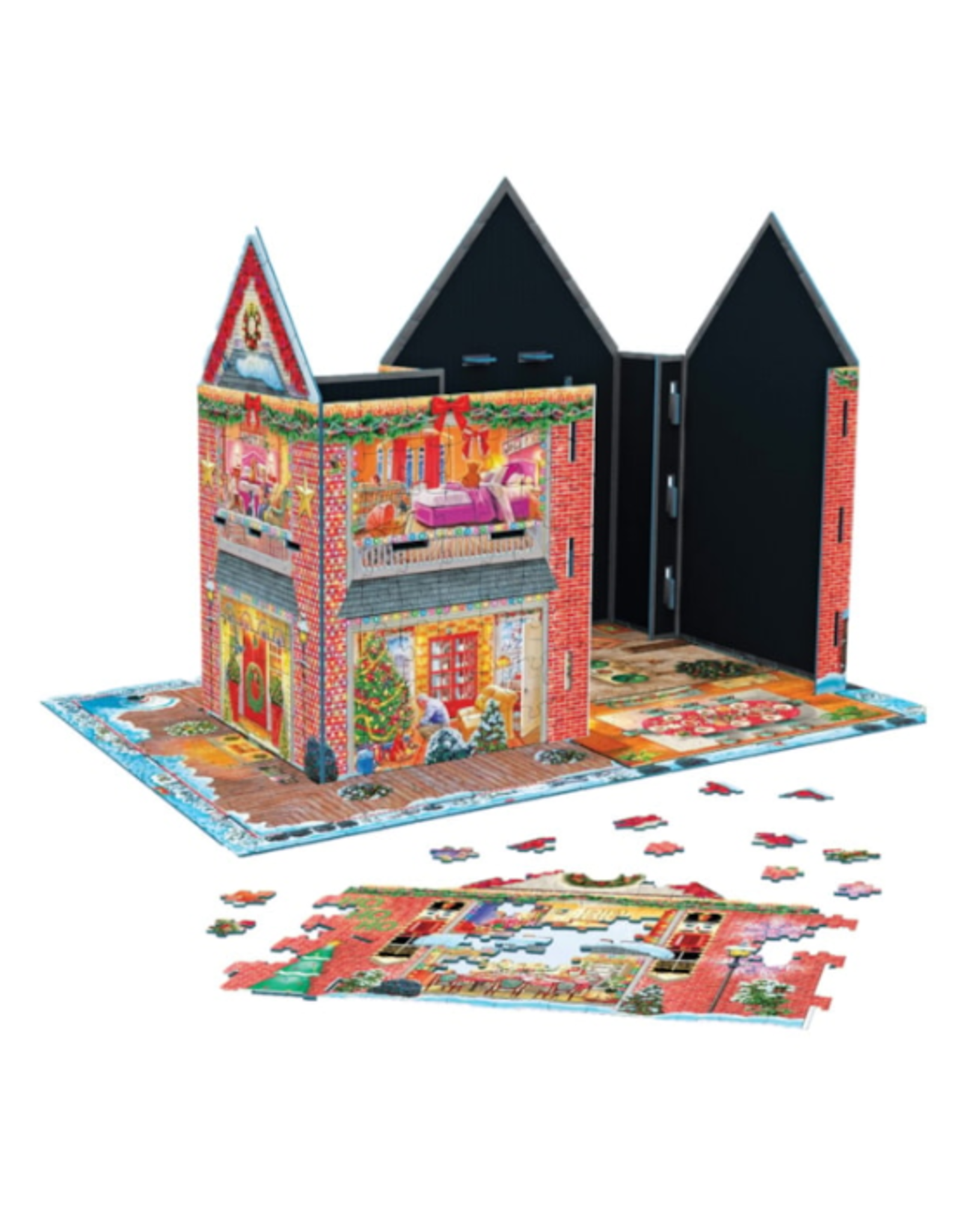 Eurographics Eurographics - 1100pcs - Christmas House 3D Puzzle