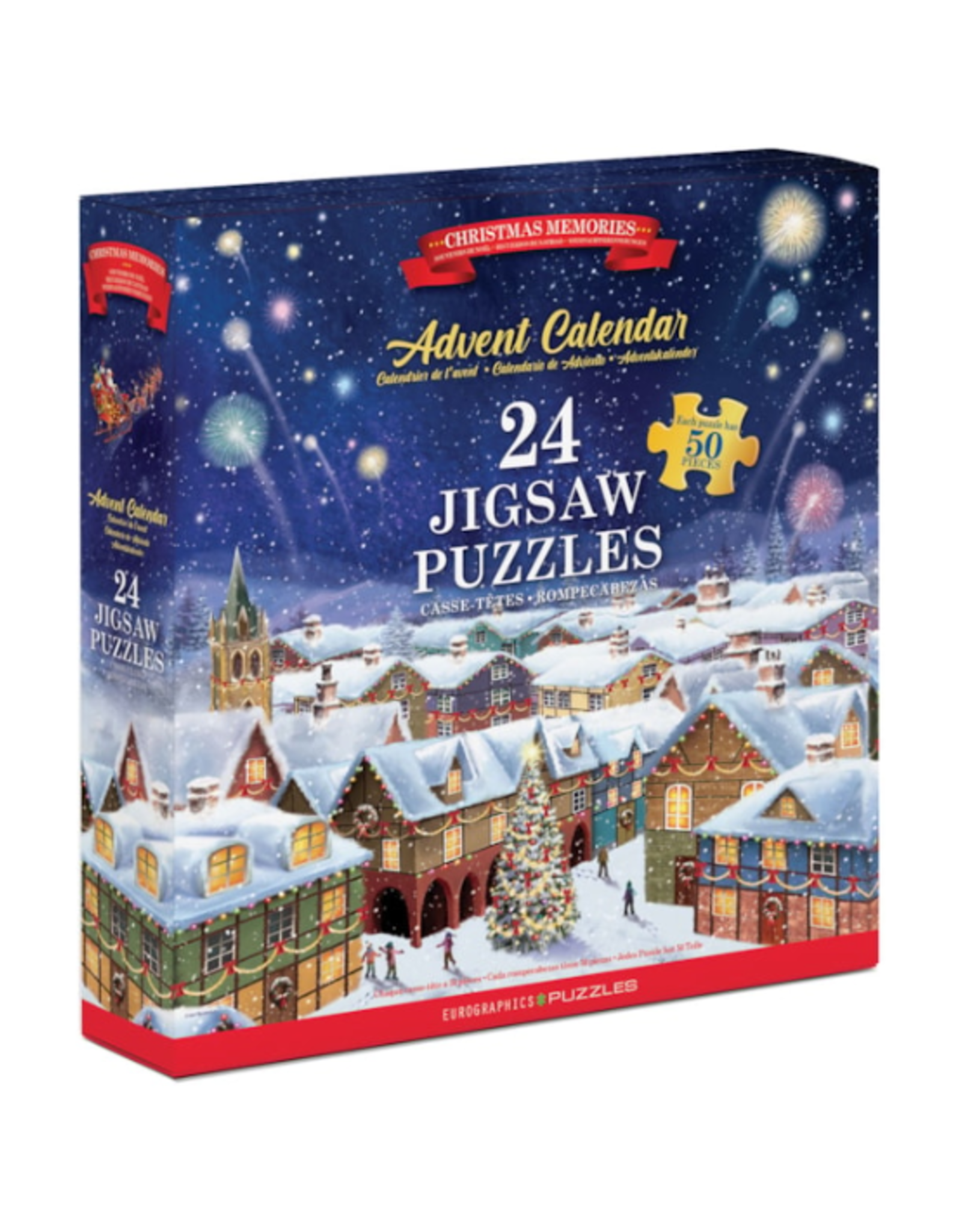 Eurographics - Christmas Memories Advent Calendar 24 Puzzles