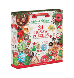 Eurographics Christmas Delights Advent Calendar 24 Puzzles