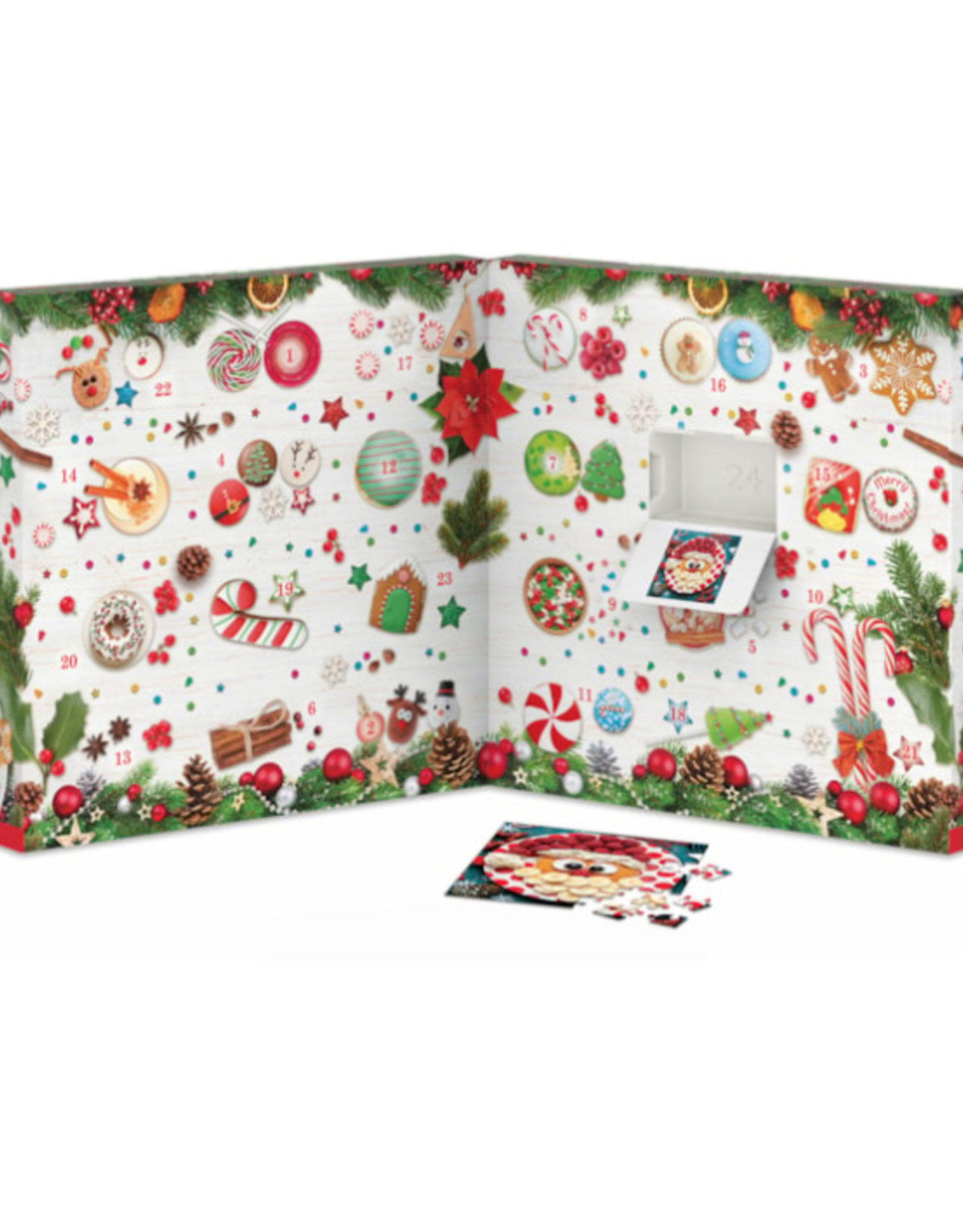 Eurographics - Christmas Delights Advent Calendar 24 Puzzles
