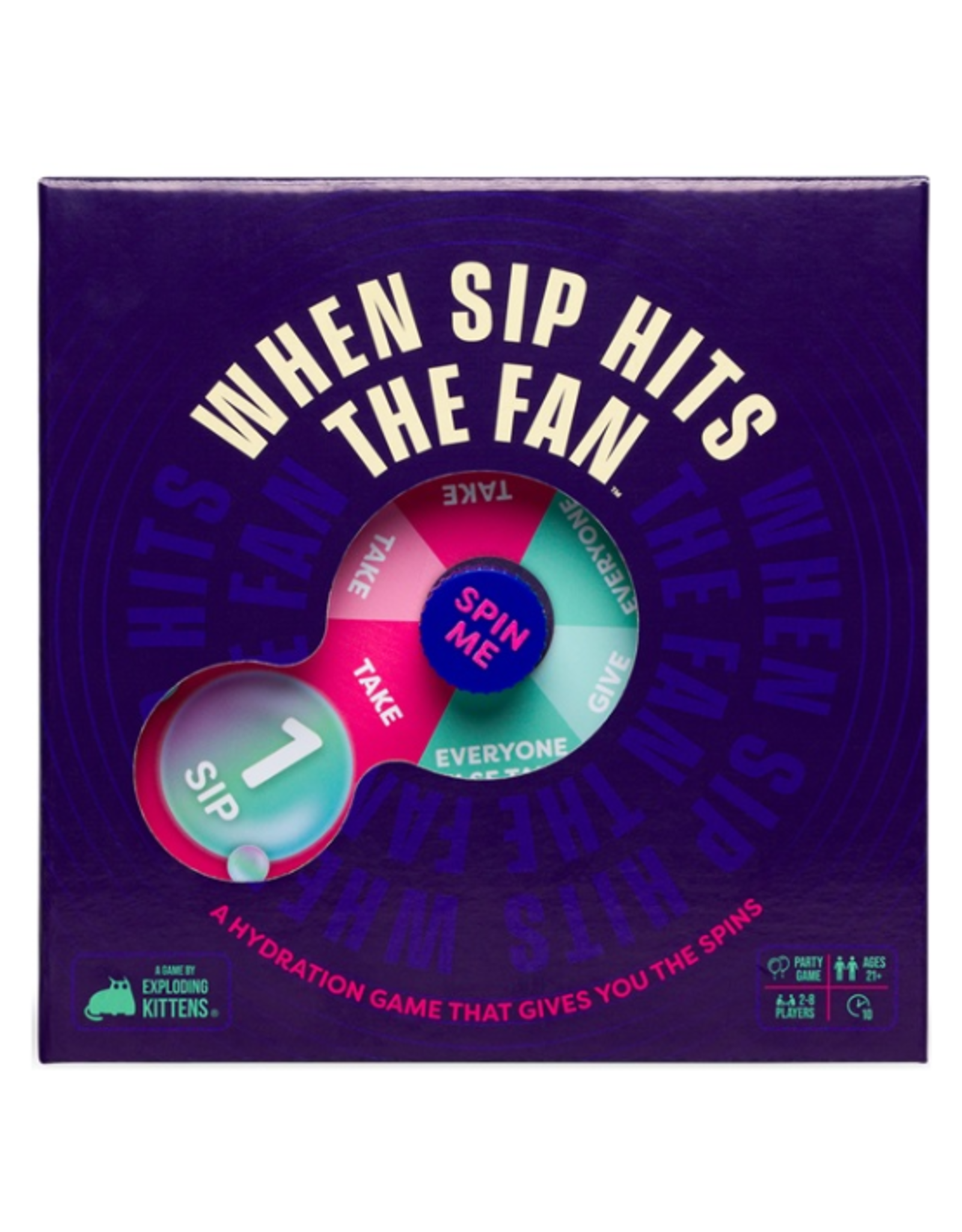 Exploding Kittens Exploding Kittens - When Sip Hits the Fan (18+)