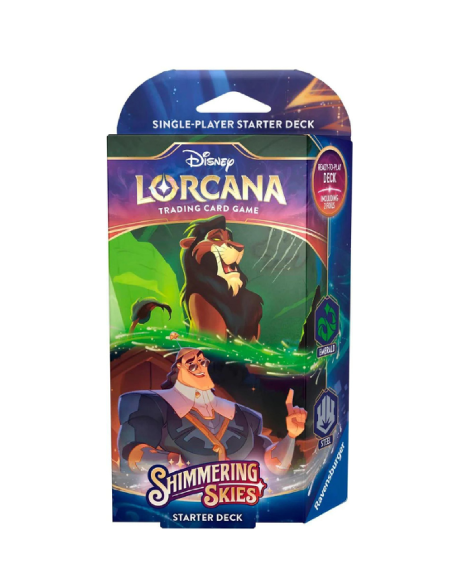 Ravensburger Ravensburger - Disney Lorcana Shimmering Skies Starter (Emerald & Steel)