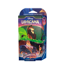 Ravensburger Disney Lorcana Shimmering Skies Starter (Emerald & Steel)