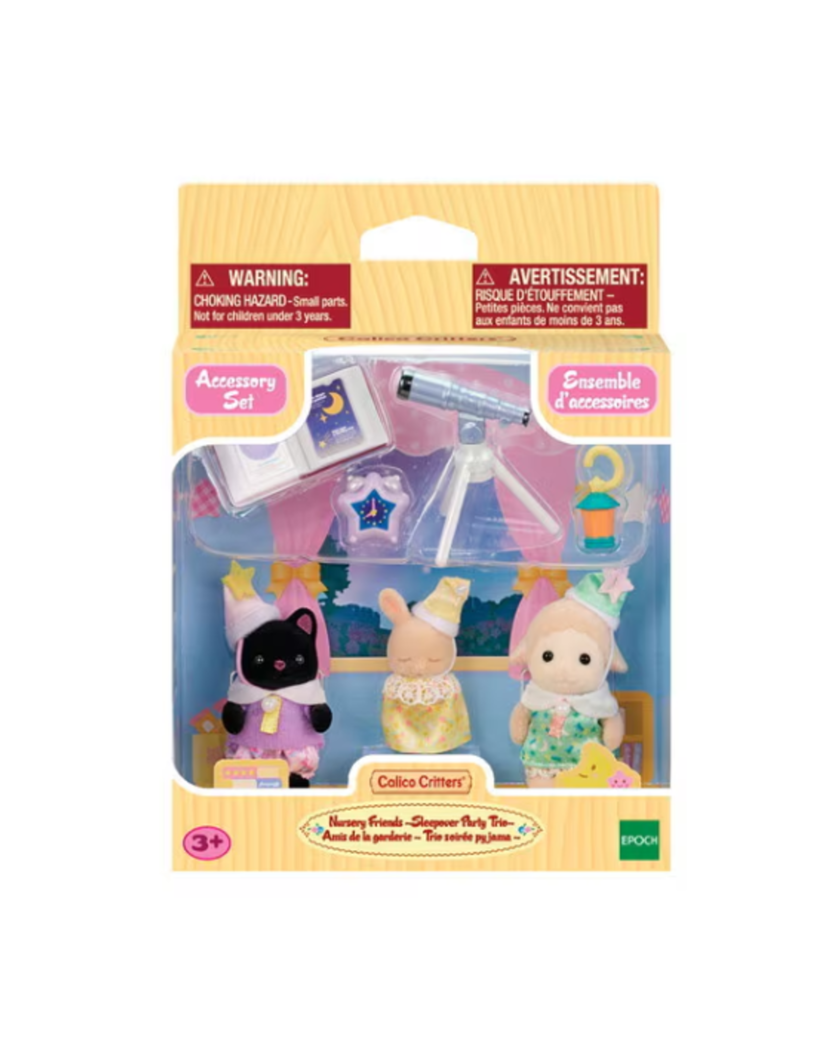 Calico Critters Calico Critters - Nursery Friends Sleepover Trio