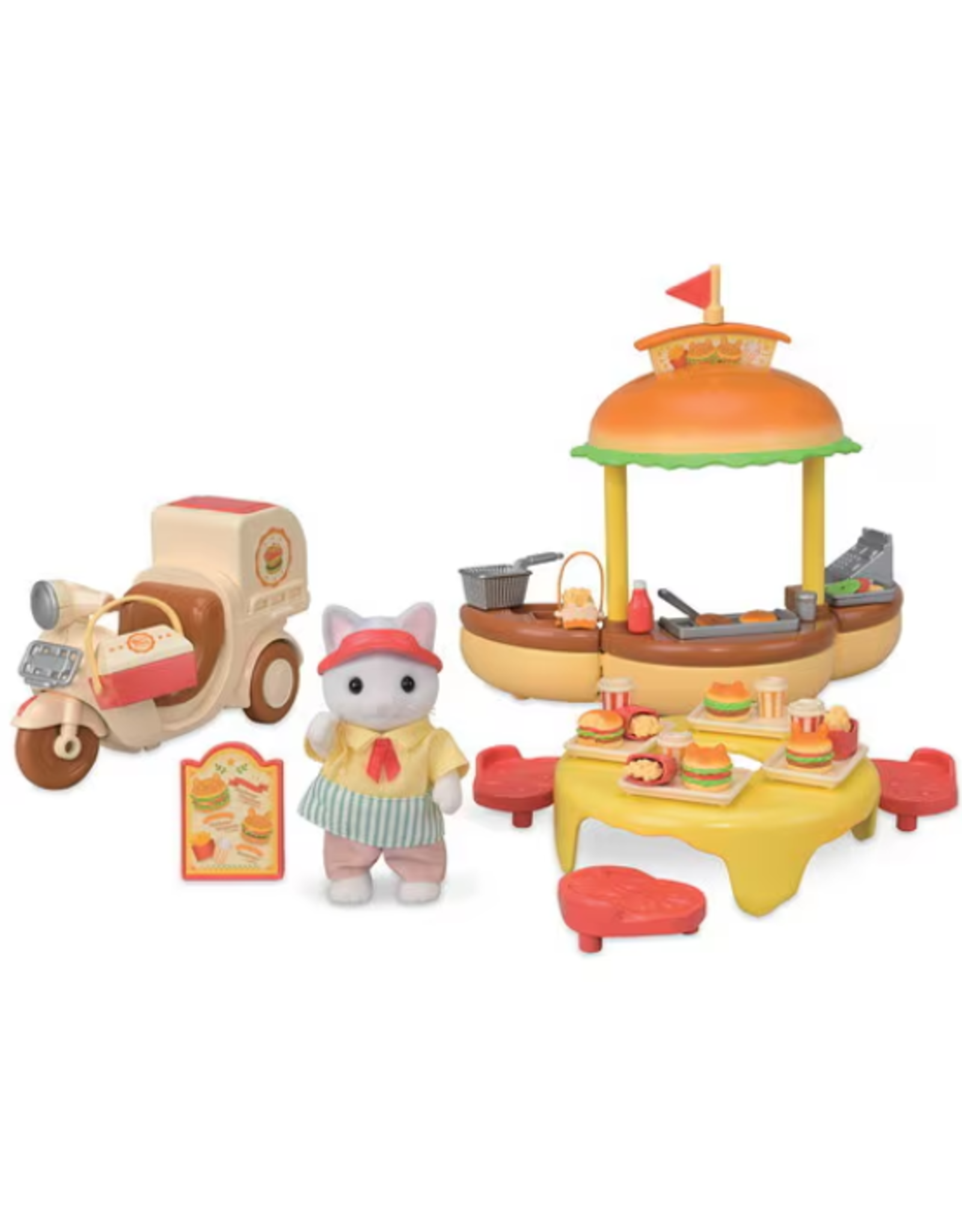 Calico Critters Calico Critters - Hamburger Stand