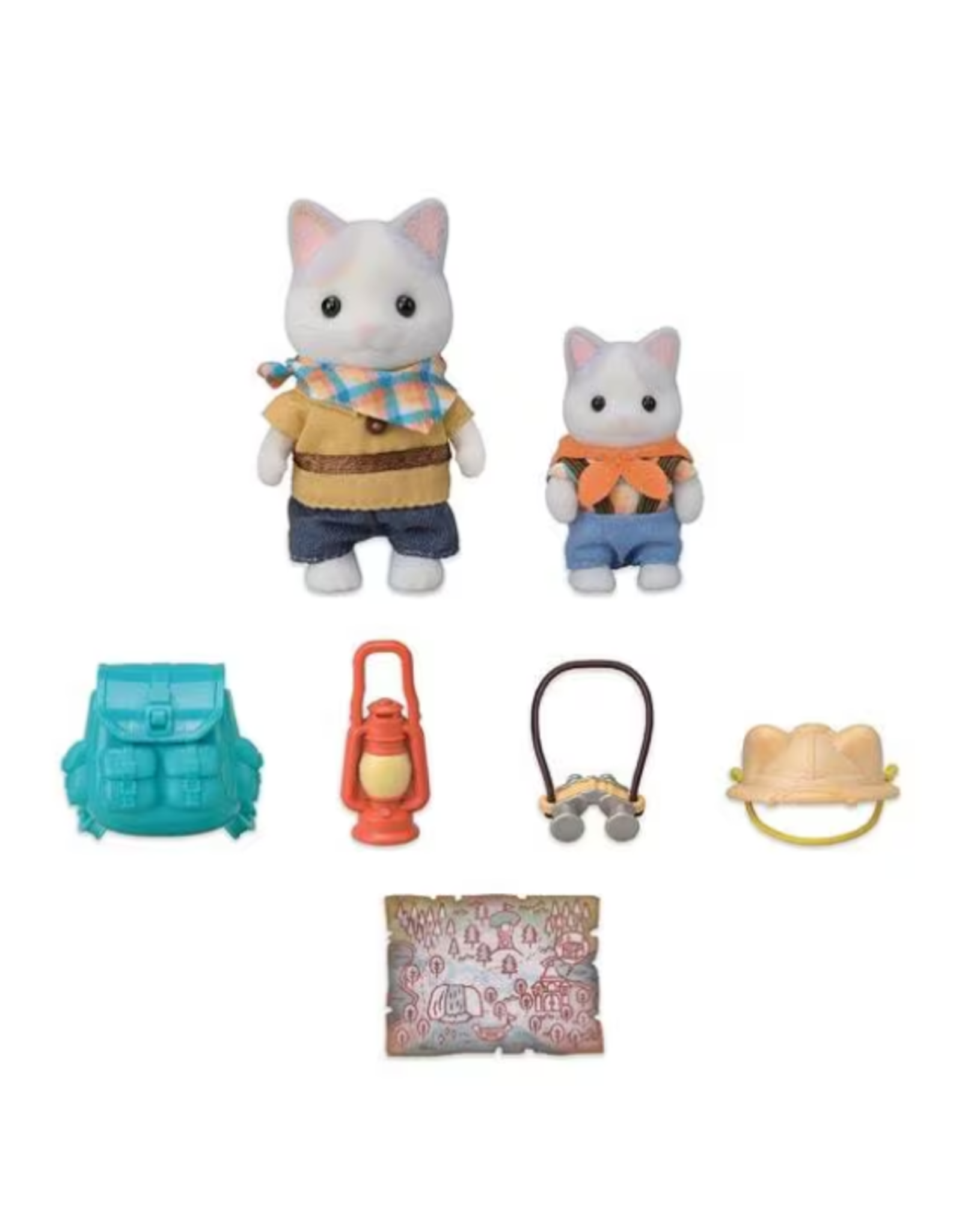 Calico Critters Calico Critters - Exciting Exploration Set - Latte Cat Brother & Baby