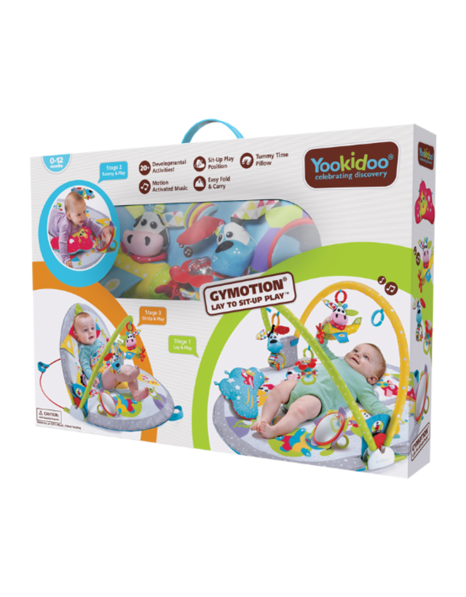 Yookidoo Yookidoo - Gymotion Lay to Sit-Up Play