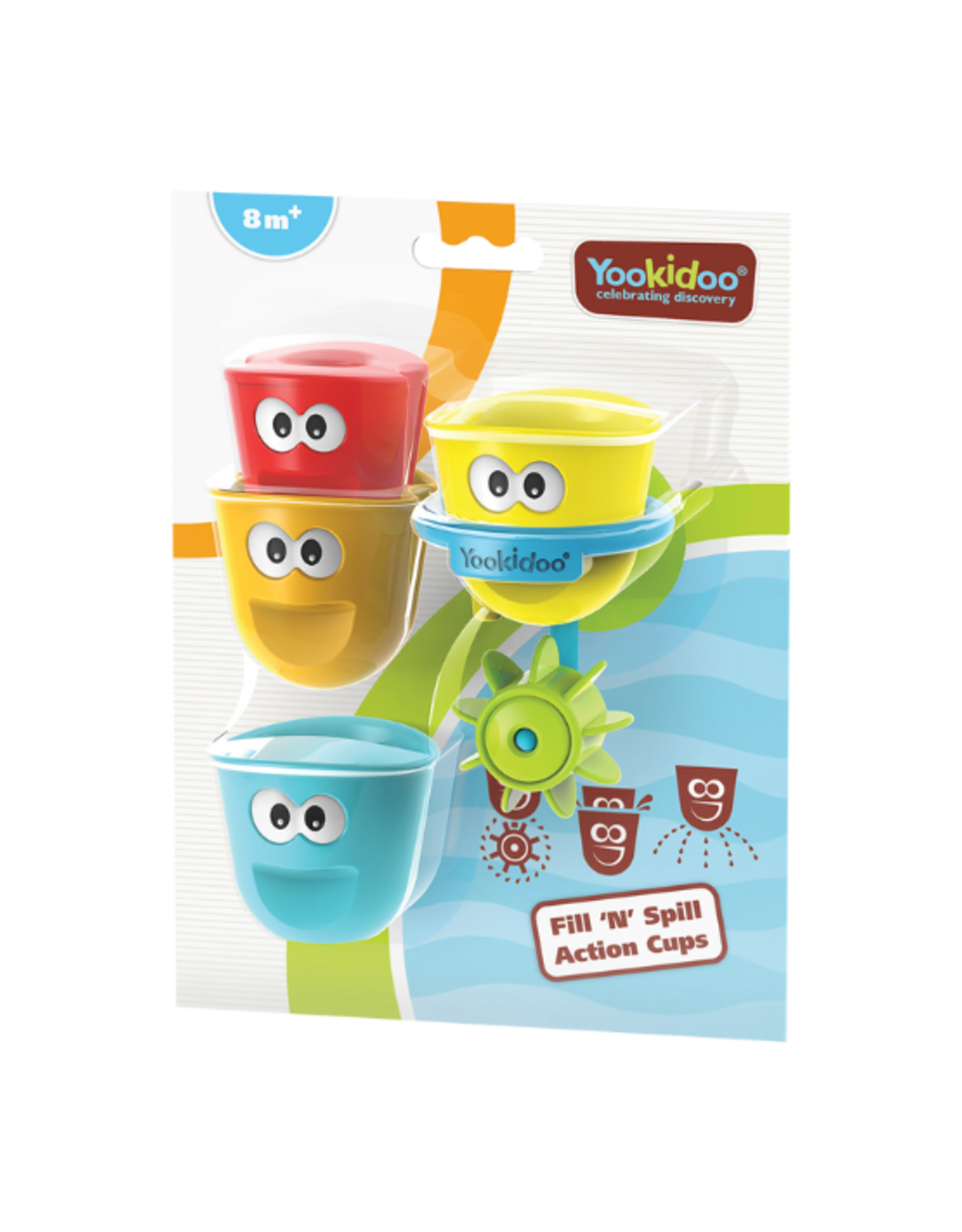 Yookidoo Yookidoo - Fill N Spill Action Cups
