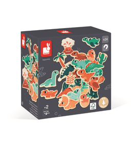 Janod Dino Magnets 24pcs