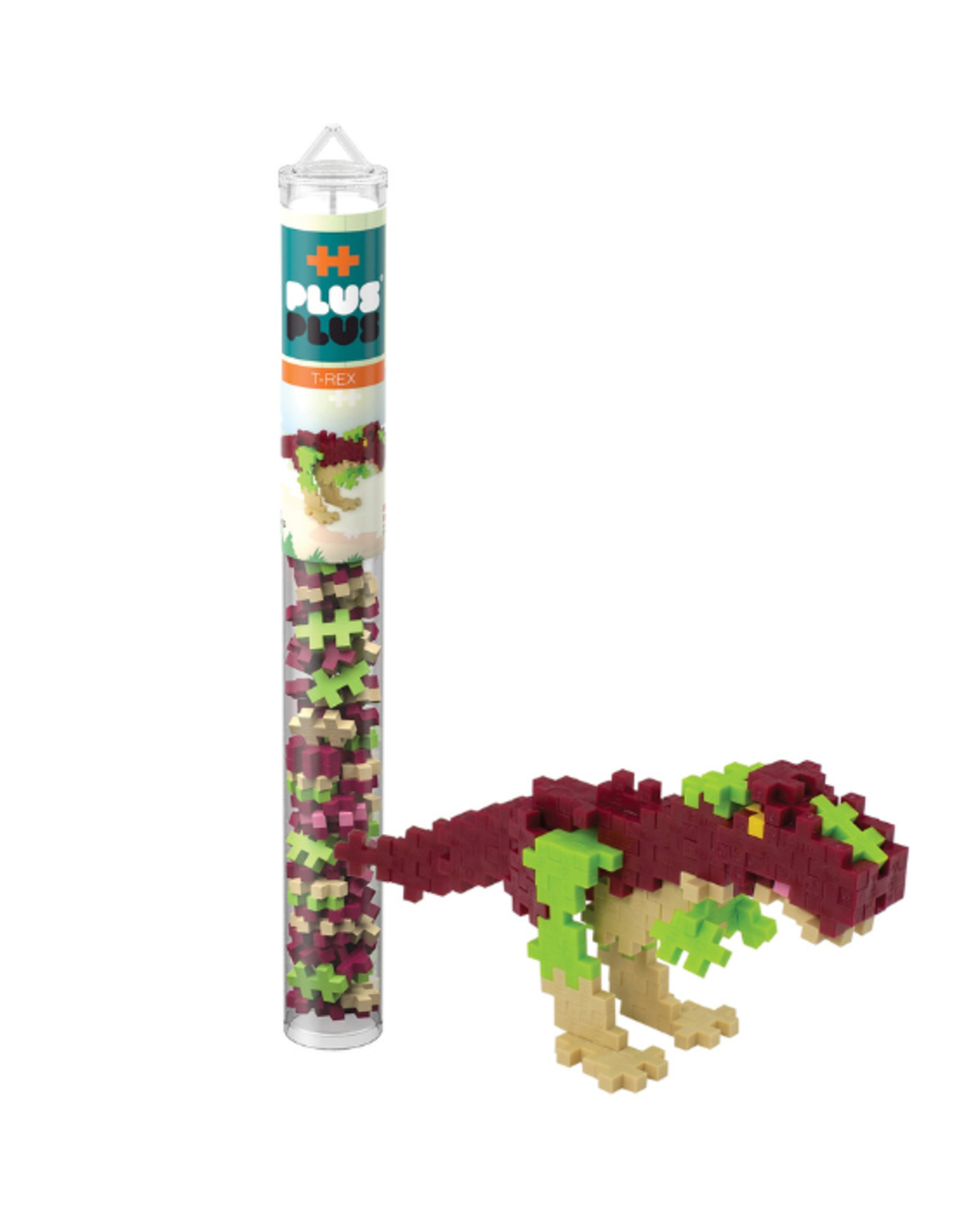 Plus Plus - Tyrannosaurus Rex Tube 70pcs