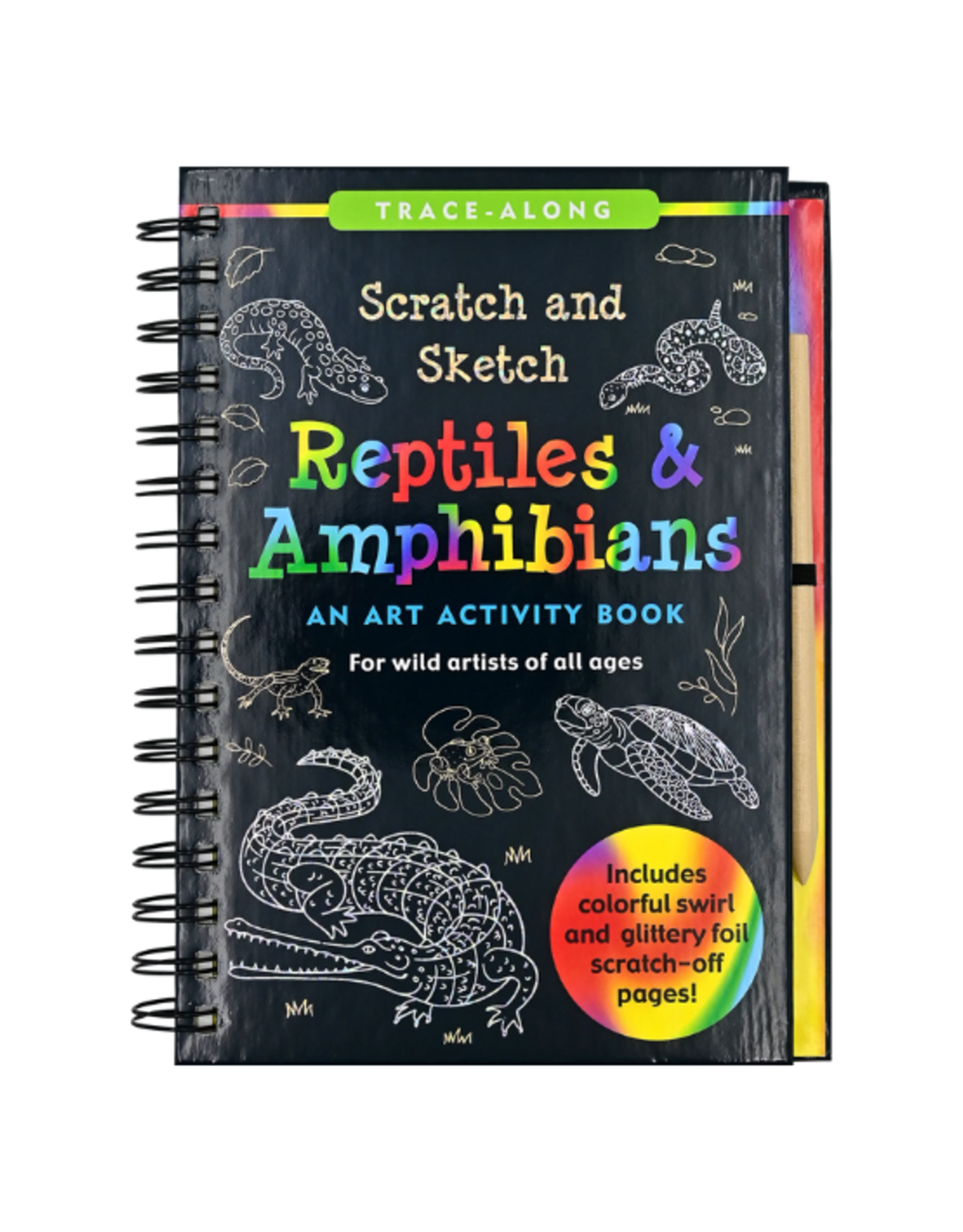 Peter Pauper Press Peter Pauper Press - Reptiles & Amphibians Scratch and Sketch