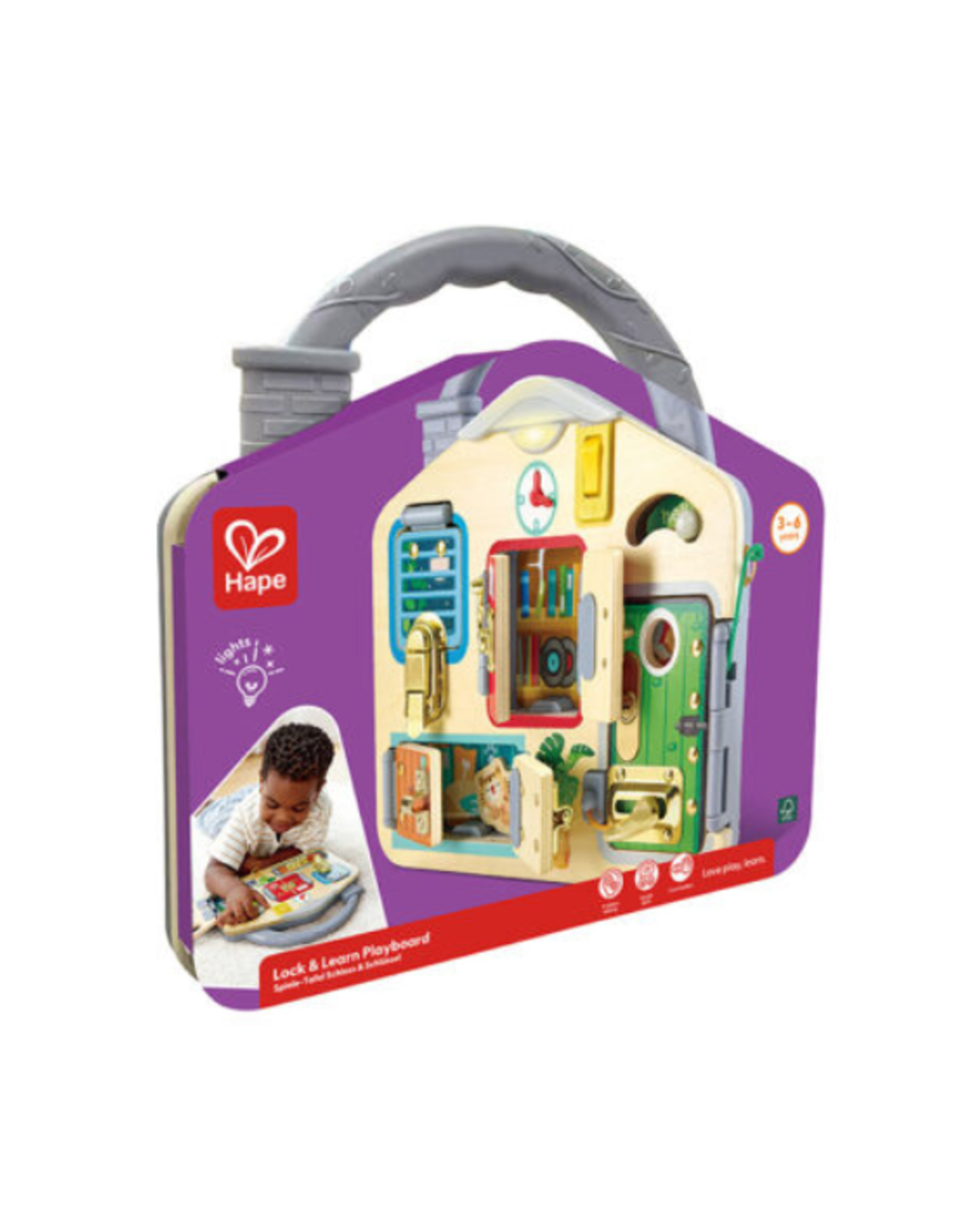 Hape Hape - Lock & Learn Playboard