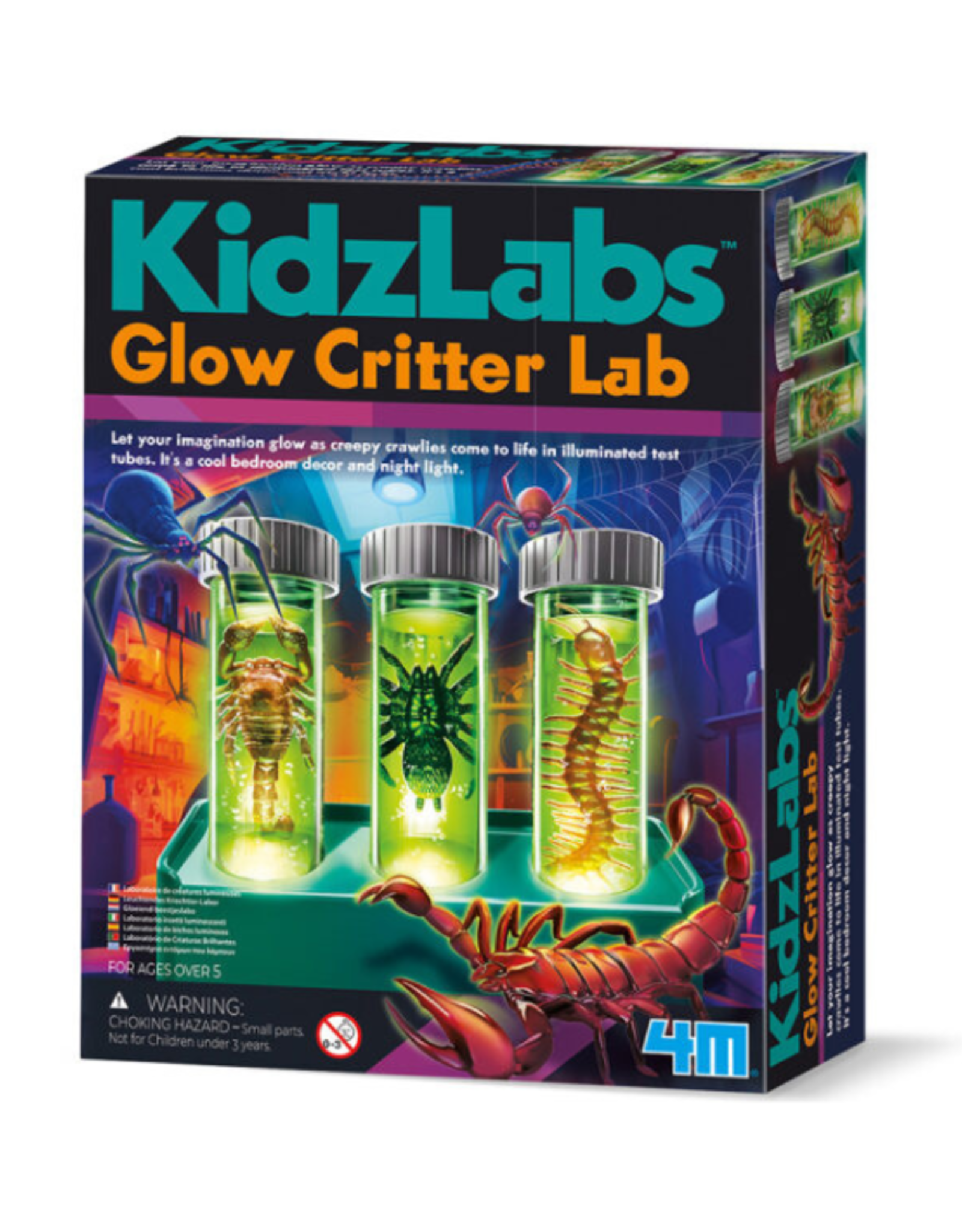 4M 4M - KidzLabs Glow Critter Lab