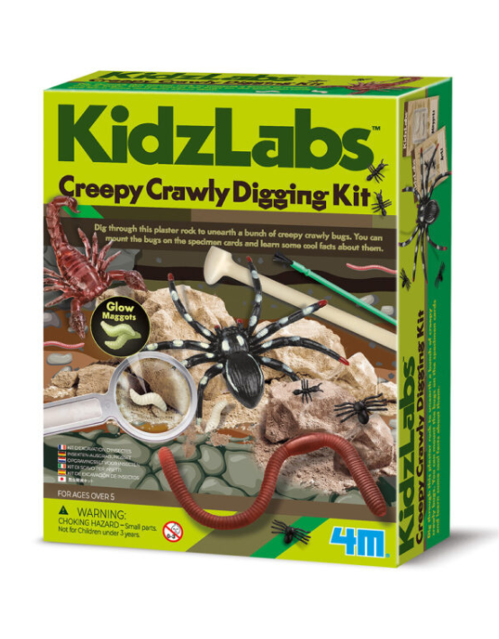 4M 4M - KidzLabs Creepy Crawly Digging Kit