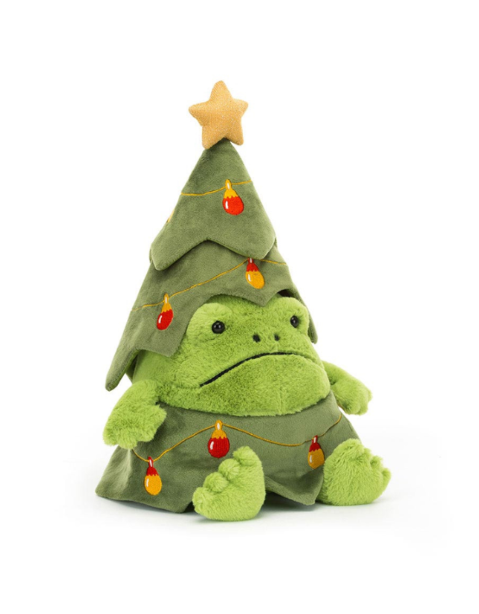 Jellycat Jellycat - Christmas Tree Ricky Rain Frog