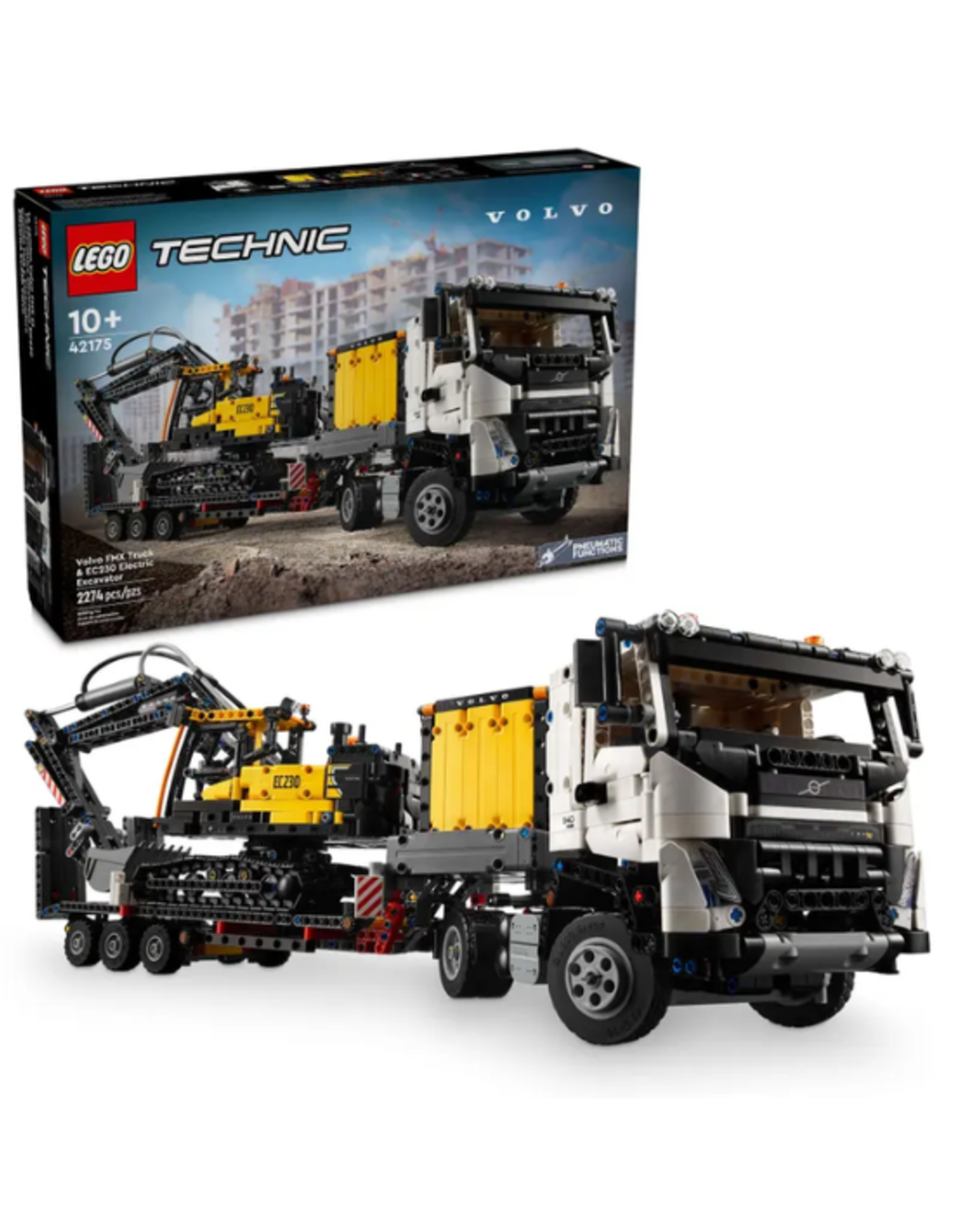 Lego Lego - Technic - 42175 - Volvo FMX Truck & EC230 Electric Excavator
