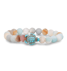 Fahlo Fahlo The Journey Bracelet Sea Turtle (Sky Stone)